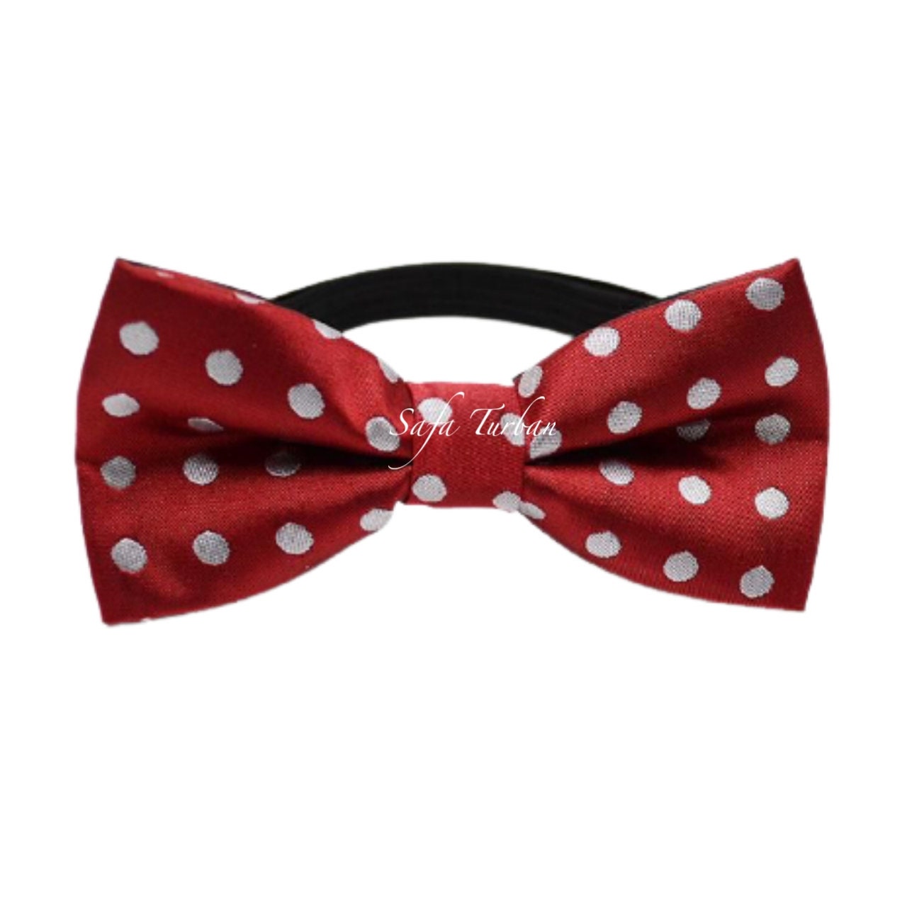 Mens Polyester Bowtie/ Fashion Neck Wear Bow Tie/ Polka dot bow tie/ Adjustable bow tie