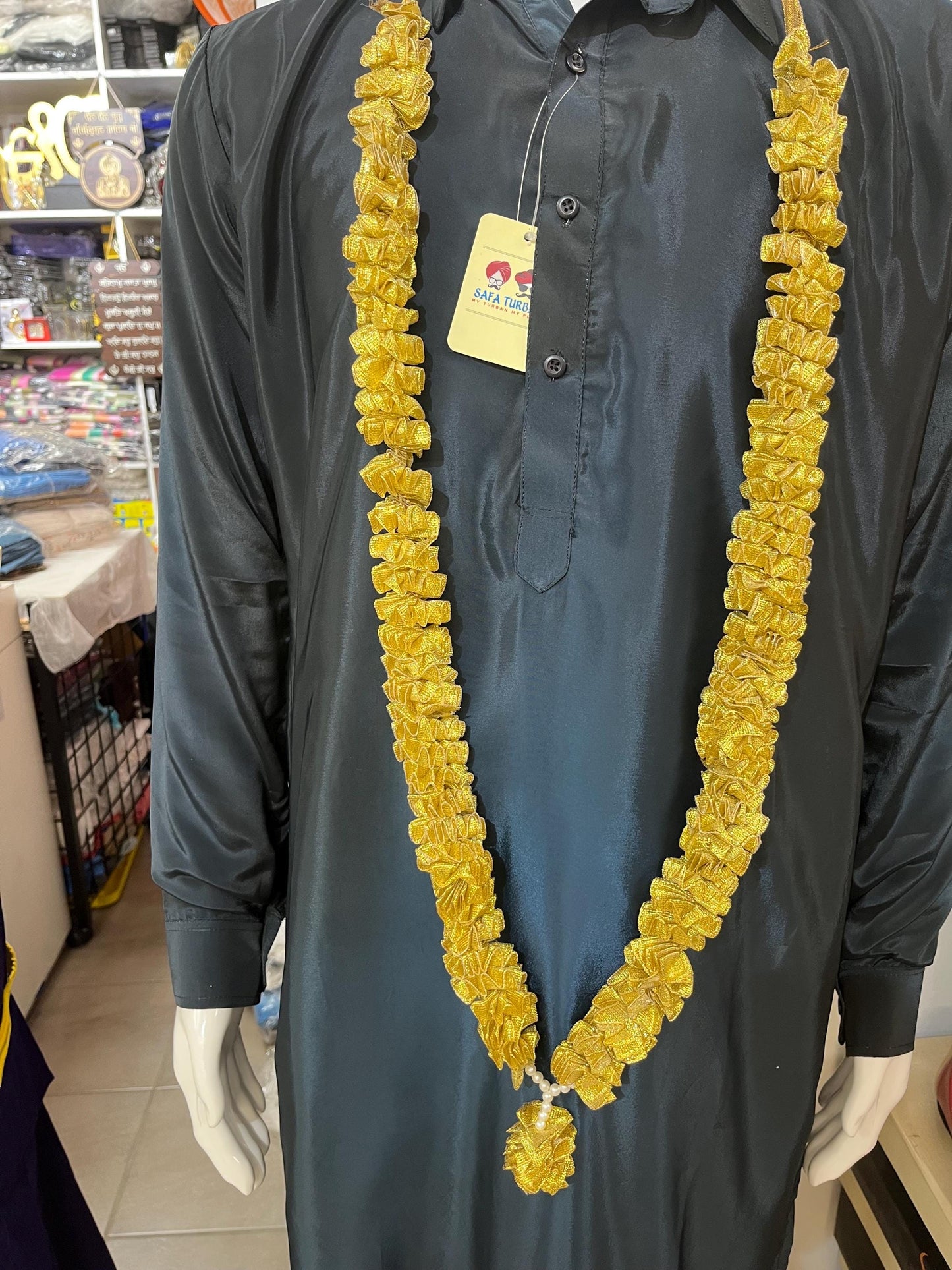 Wedding Accessories- Handmade Artificial Flower Garland/Mala for Milni/Milni Haar