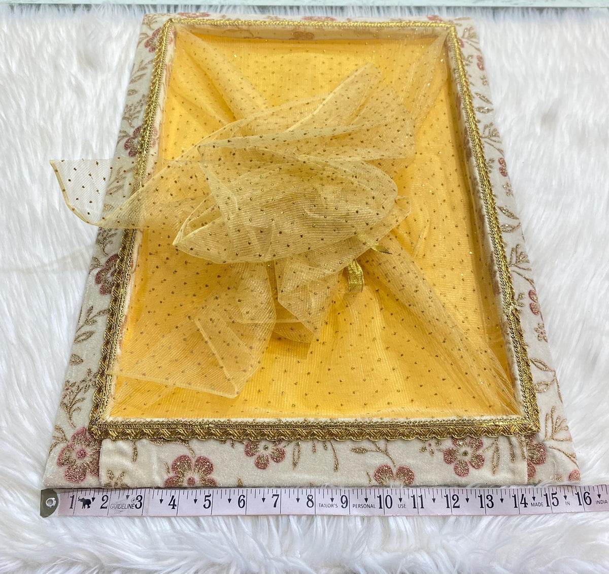 Decorative Wedding Tray/Trousseau Tray/Gifting Tray/Packing Tray