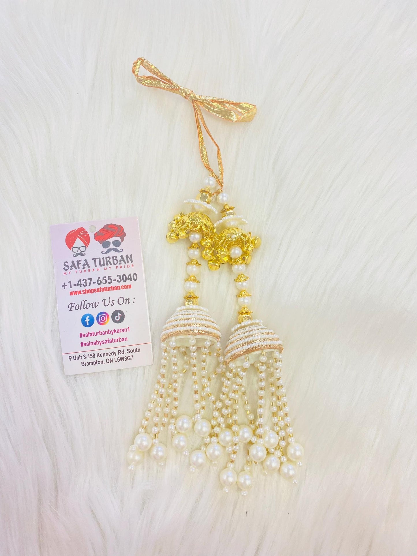 Beautiful Bridal Kaleera Small size pearl Kaliras for Bride & Women Hand Hanging Kalera(sold as pair)