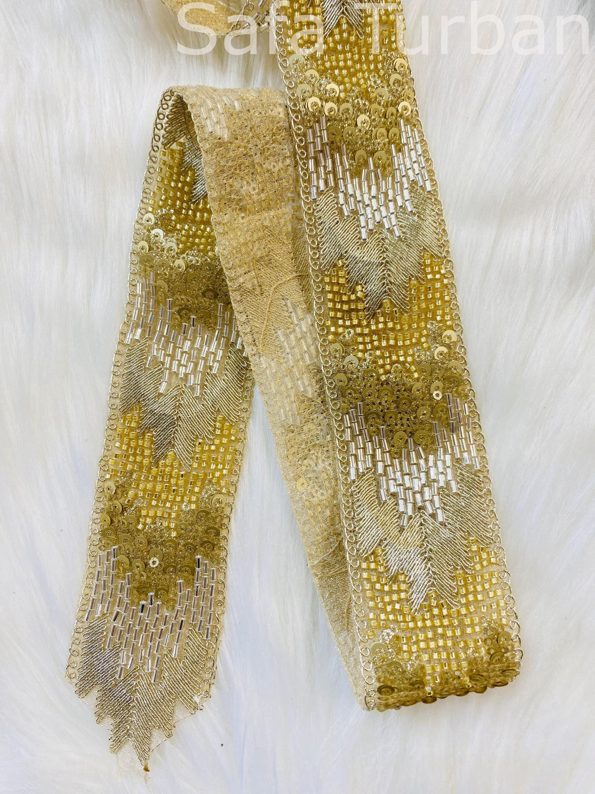 Decorative Fabric Lace for Dresses, Sarees, Lehenga, Suits, Blouses, Dupatta, Chunri, and Craft