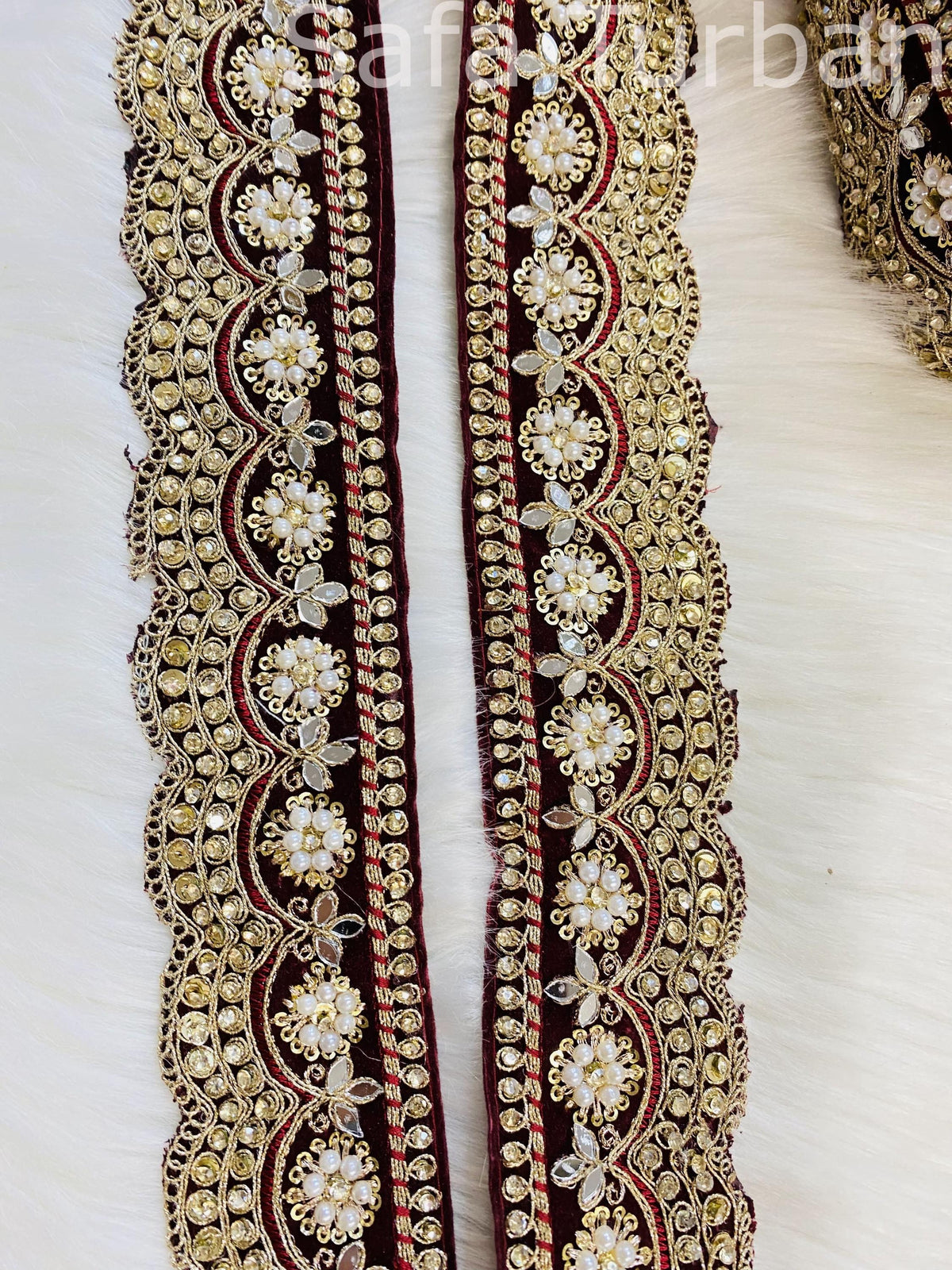 Decorative Fabric Lace for Dresses, Sarees, Lehenga, Suits, Blouses, Dupatta, Chunri, and Craft