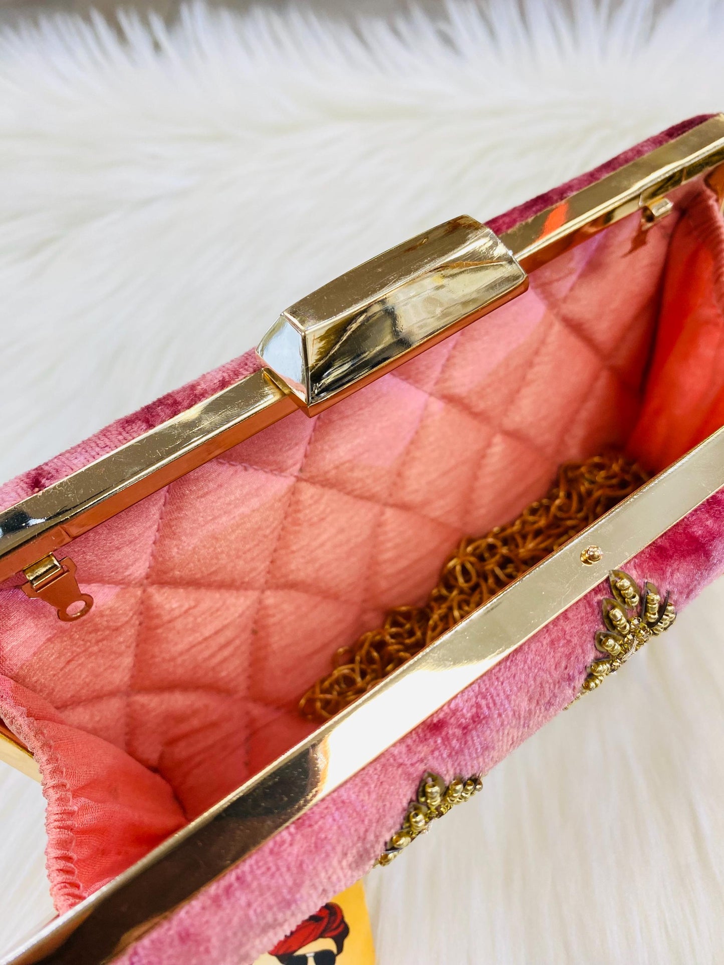 Beautiful Velvet Handwork bling box clutch, clutch, wedding purse, embroidery purse, clutches, detachable chain sling strap