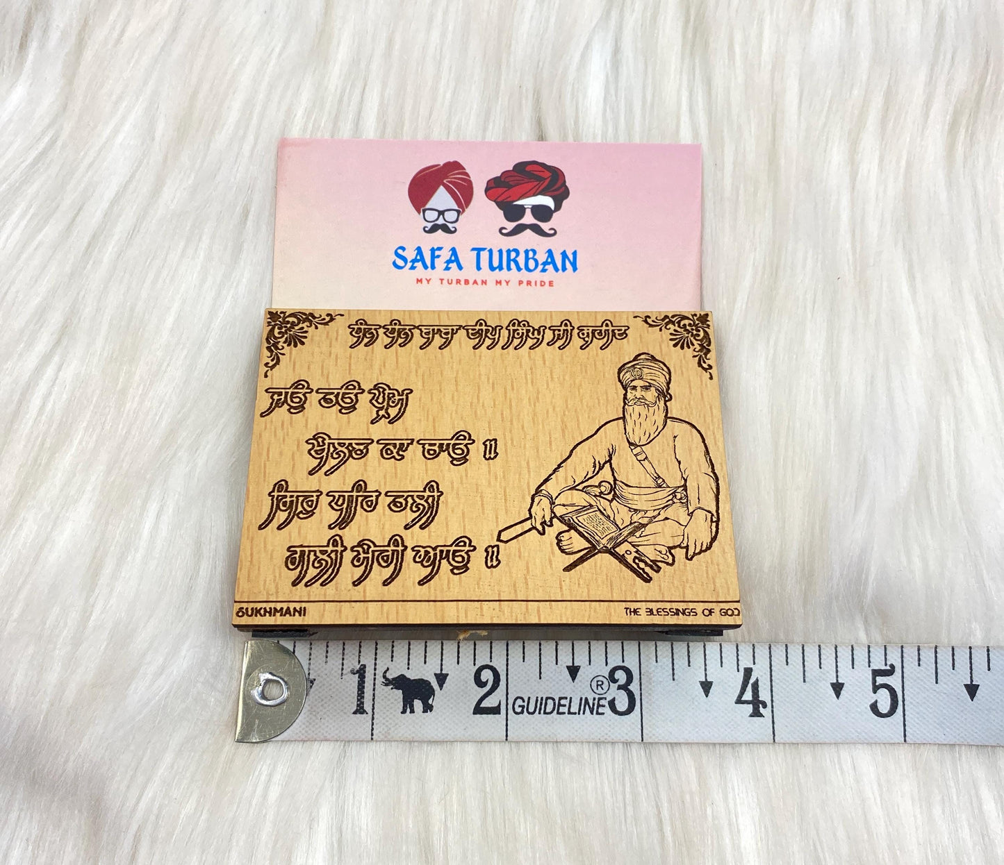 Wood Car/Truck/Office Dashboard/TableTop Display Accessories/Religious/Sikh item