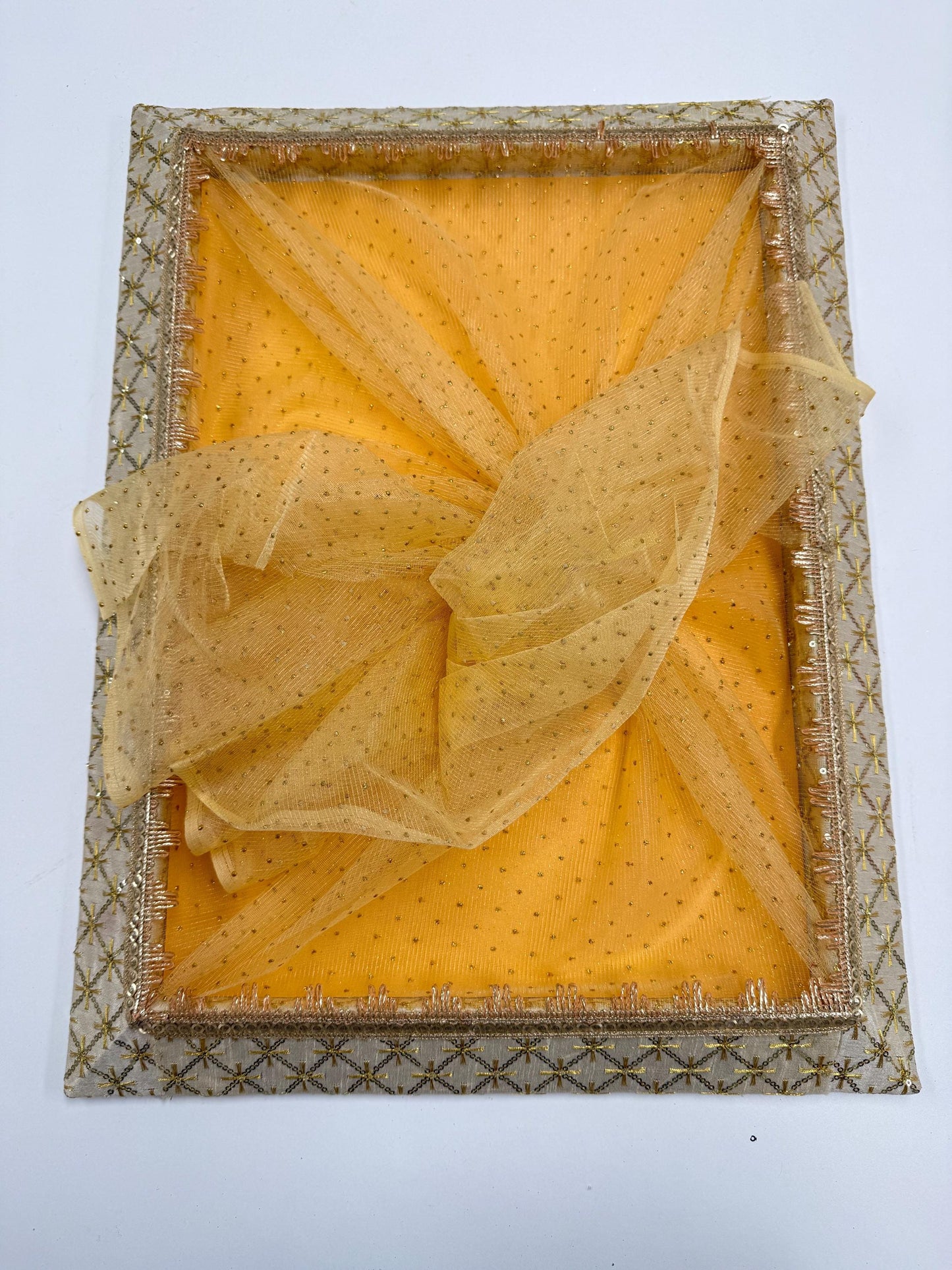 Decorative Wedding Tray/Trousseau Tray/Gifting Tray/Packing Tray /Set of 2