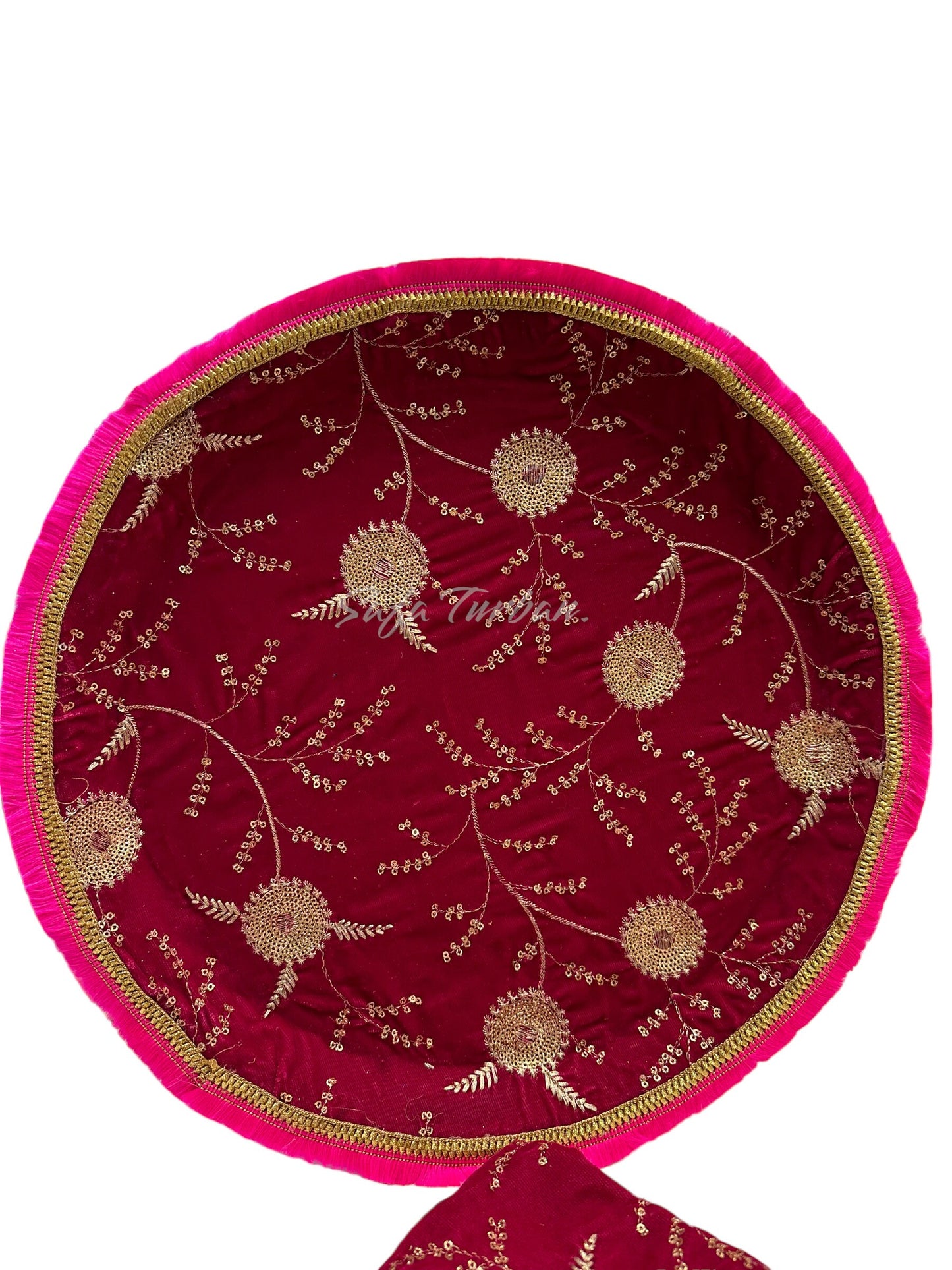 Decorative Plate/Thalli + Potli/Lap Cover