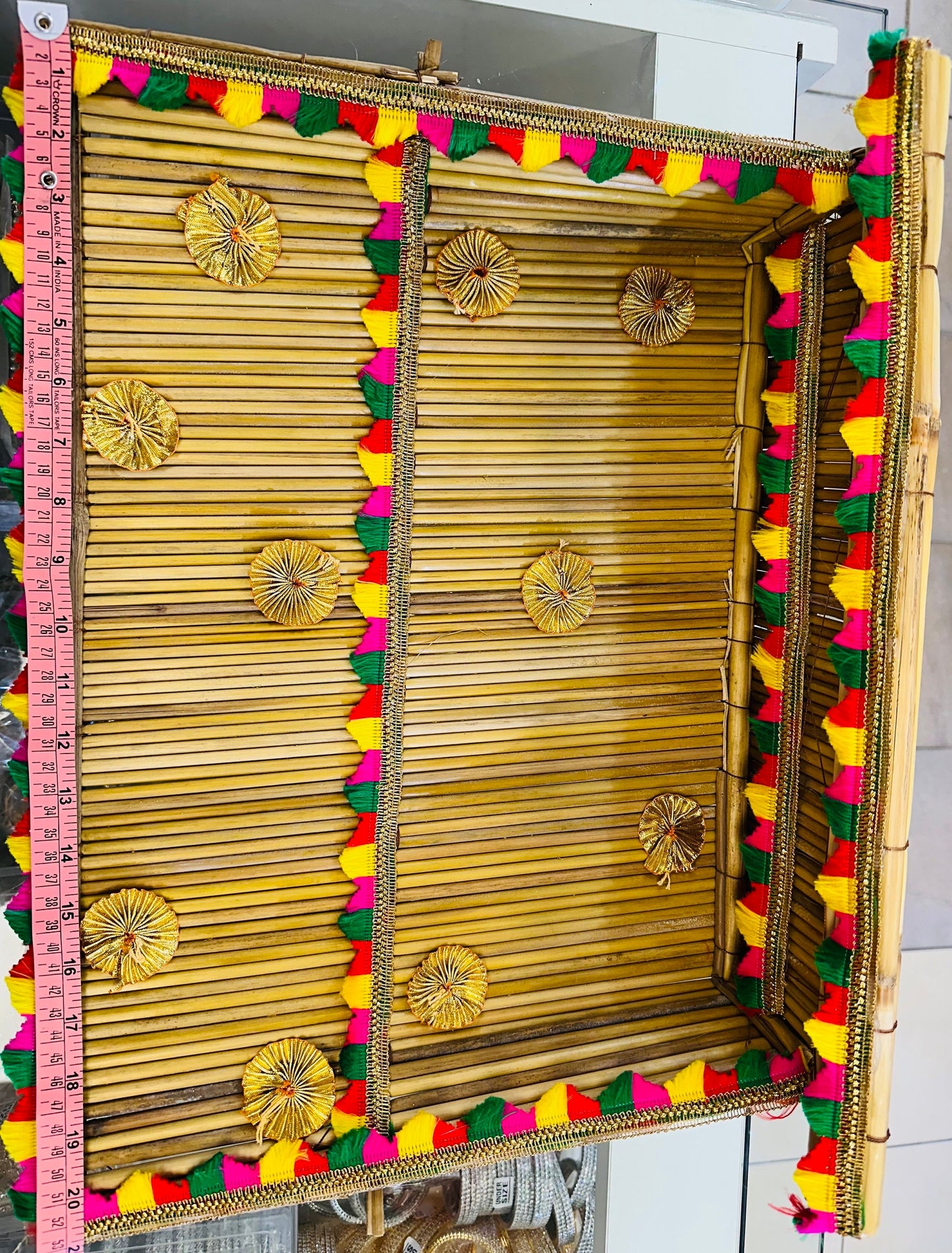 Indian Wedding Accessories-  Chajj/Chaaz for Jaggo Function (Bride/Groom family)