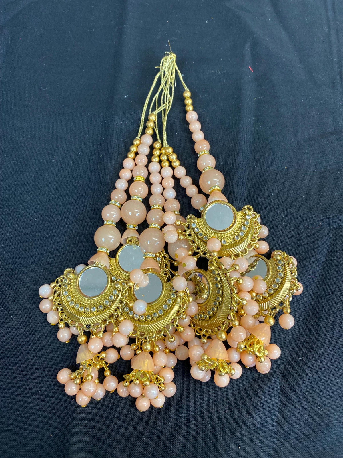 Fashion Handmade Latkan, Stylish Heavy Long for Lehenga, Chunni Border, Hanging Latkan for Lehenga, Handmade Pillow Shaped latkan
