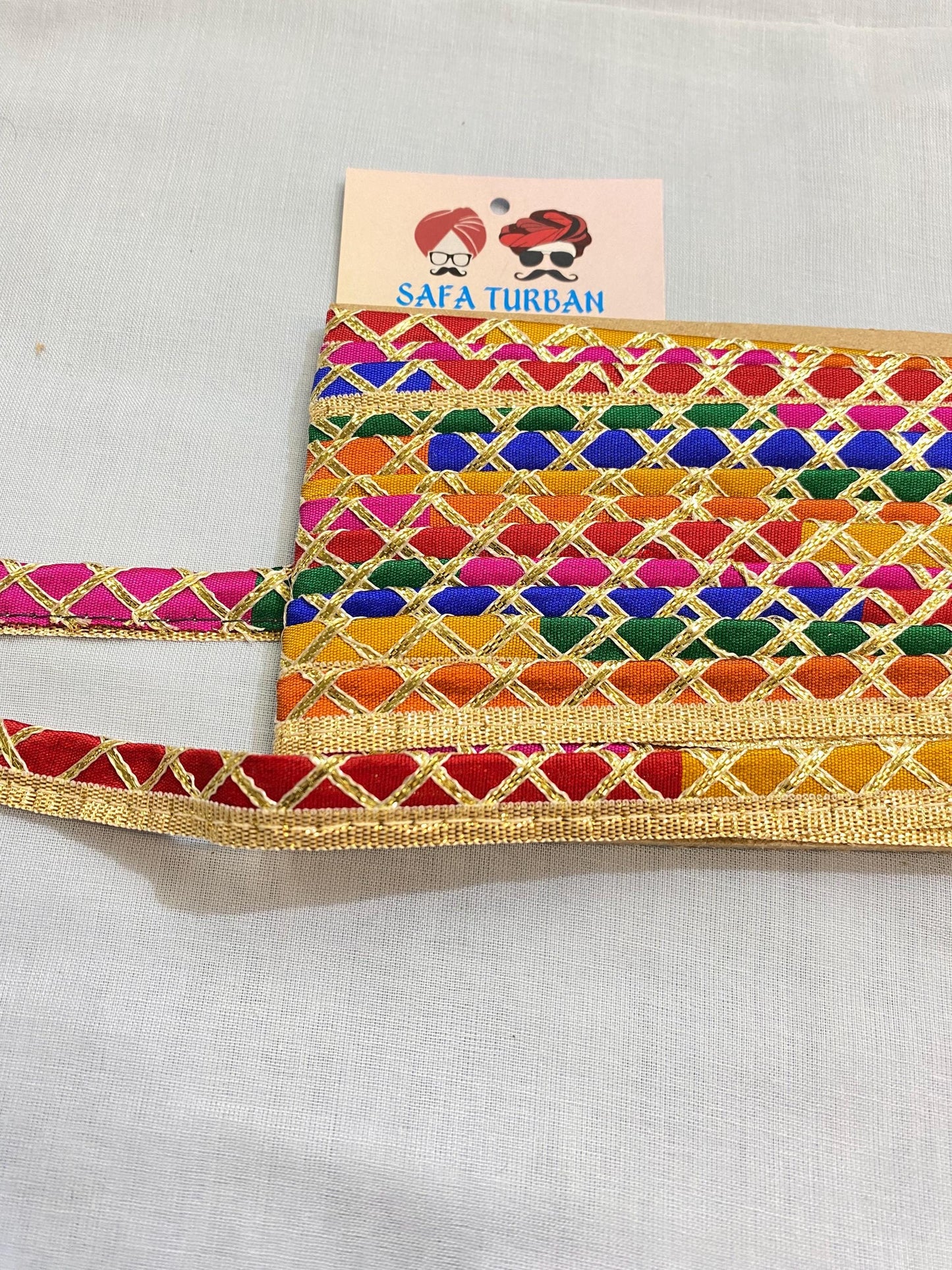 Decorative Fabric Lace for Dresses, Sarees, Lehenga, Suits, Blouses, Dupatta, Chunri, and Craft