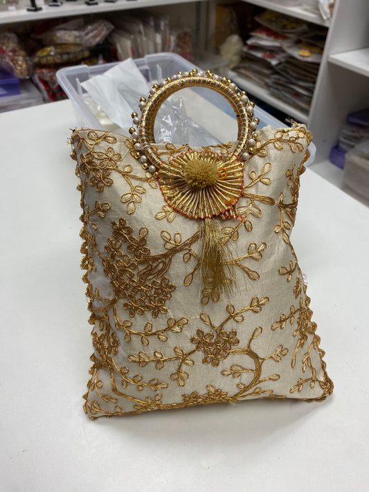 Wedding Accessories- GIFTING BEST WISHES Gotta Patti Potli/Bride & Groom Shagun Potli/ Gift Pouches for Return Gifts