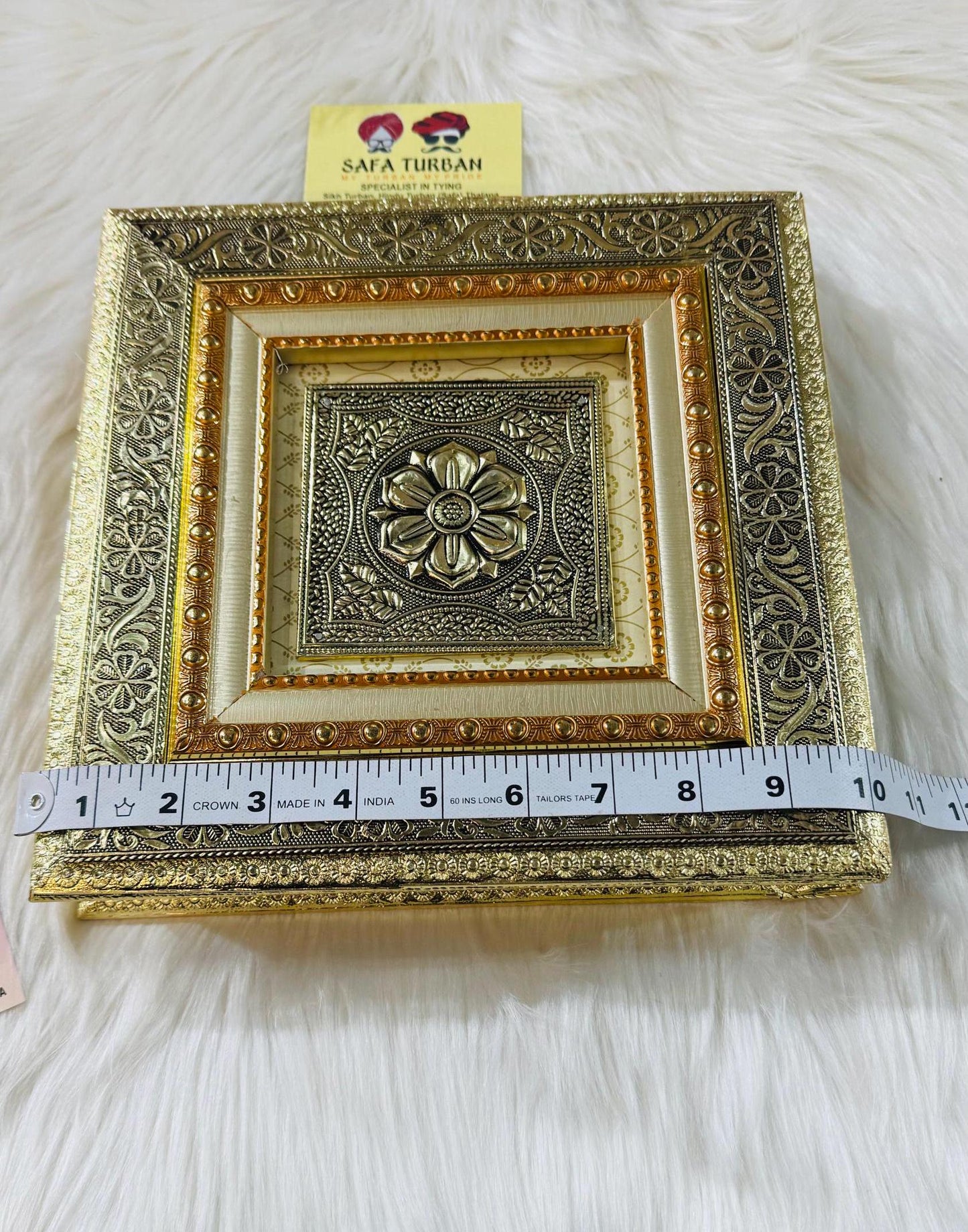 Decorative  Heavy Wooden  Handicraft Empty Dry Fruit Gift Box/Gifting Box/Wedding Box/four sectional Box