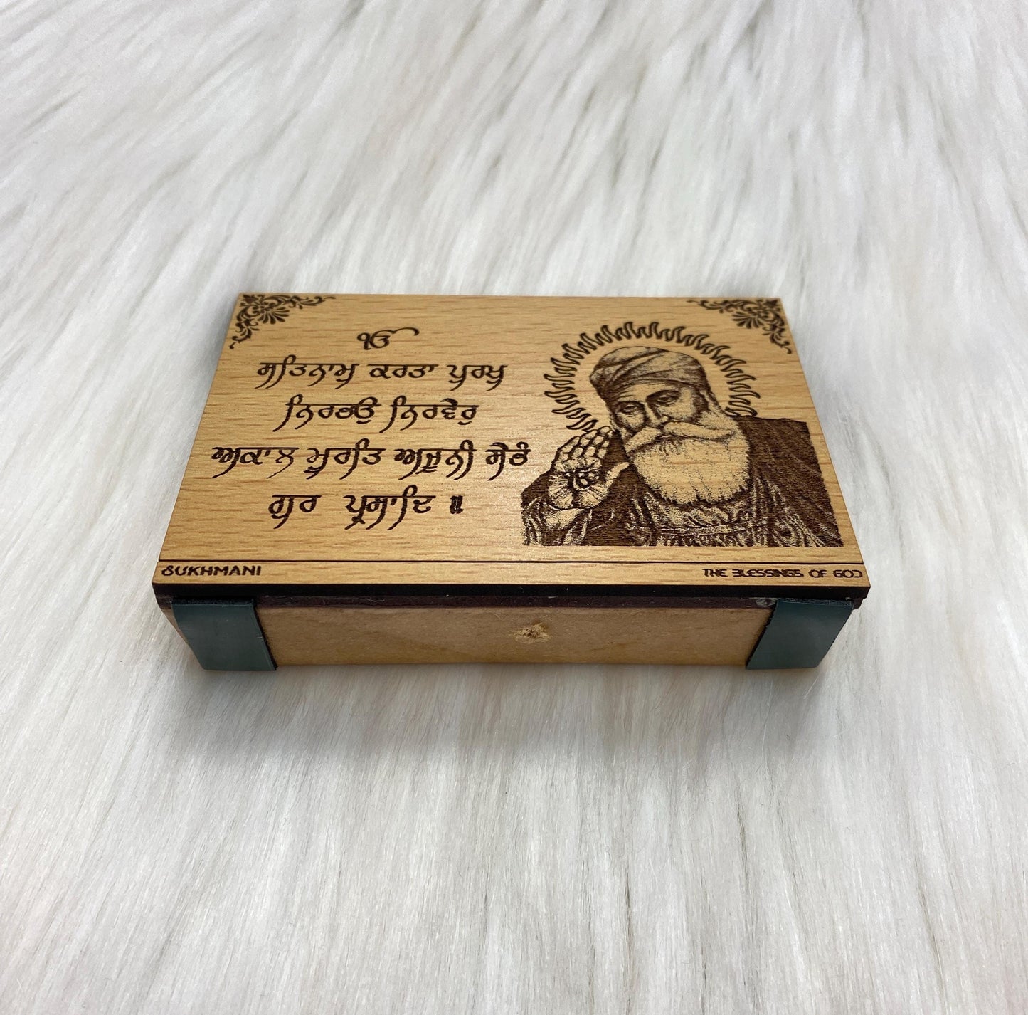 Wood Car/Truck/Office Dashboard/TableTop Display Accessories/Religious/Sikh item