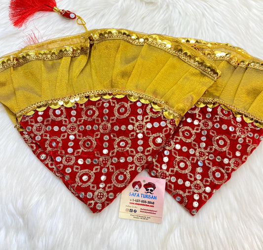 Wedding Accessories- 2 piece Lap Cover Set/ Bride & Groom Shagun/ Shagan Drawstring Bags / Wedding / Wedding Accessories