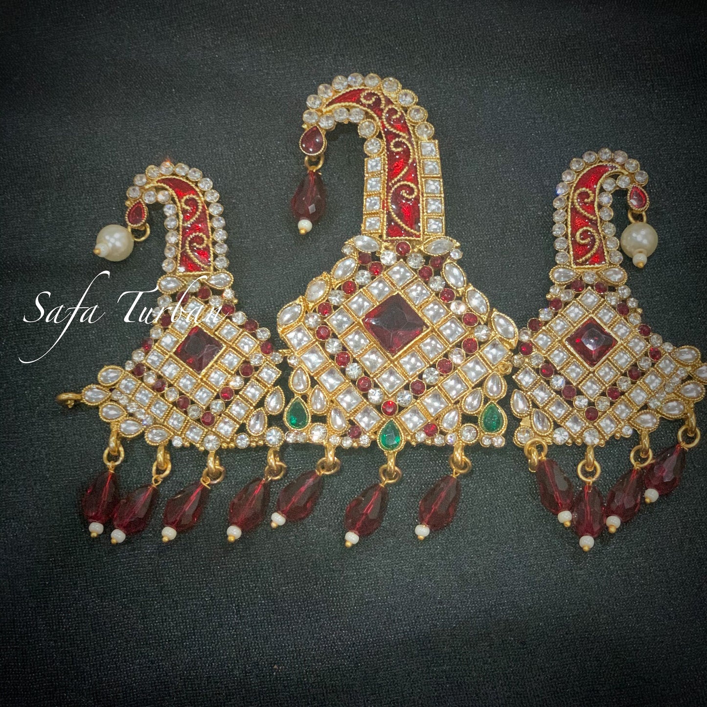 Indian Wedding Accessories-  Kalangi/Kalgi for Men's Safa/Groom Turban