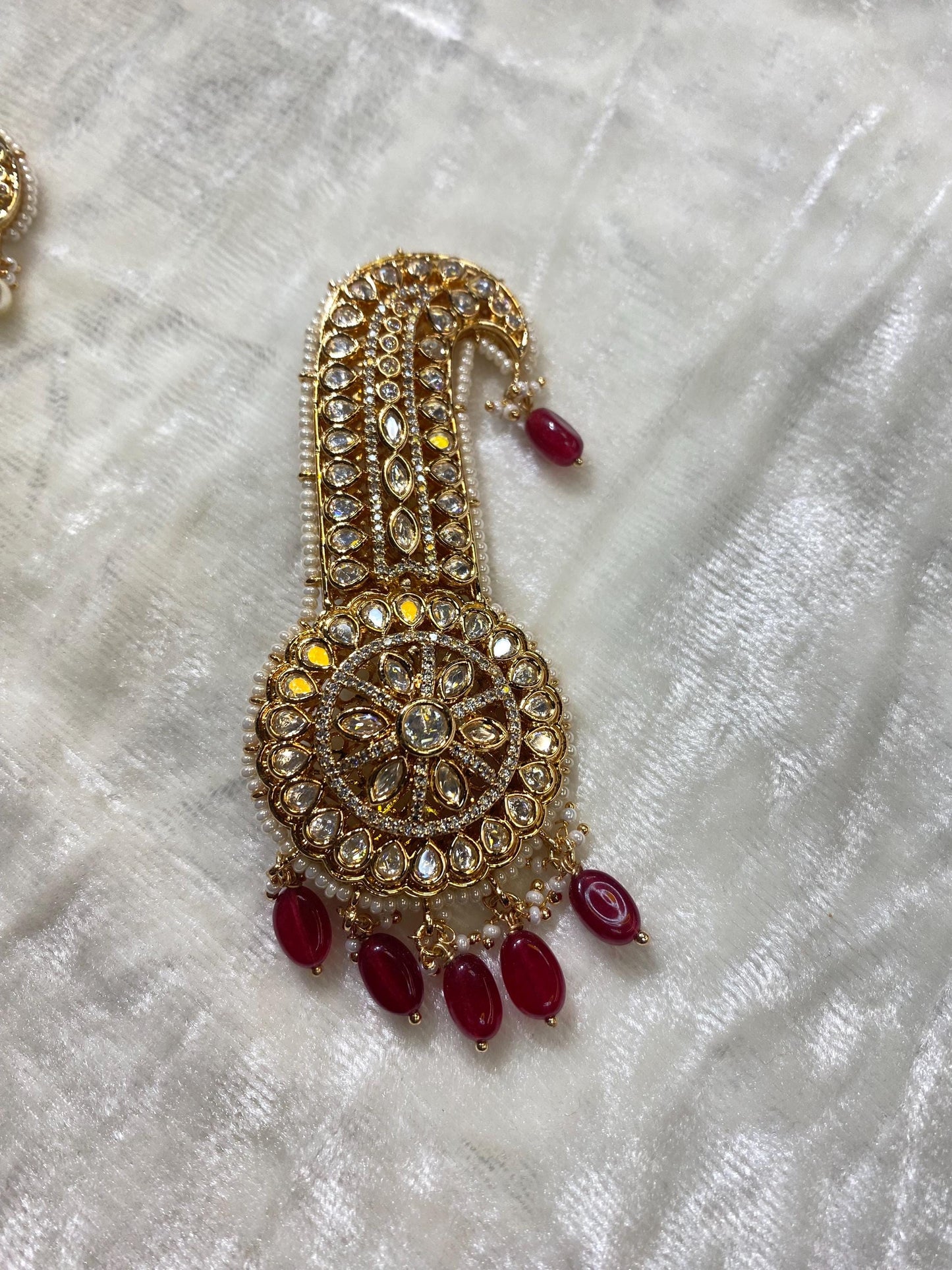 Golden Indian Groom Wedding Accessories-  Kalangi/Kalgi for Men's Safa/Groom Pagdi