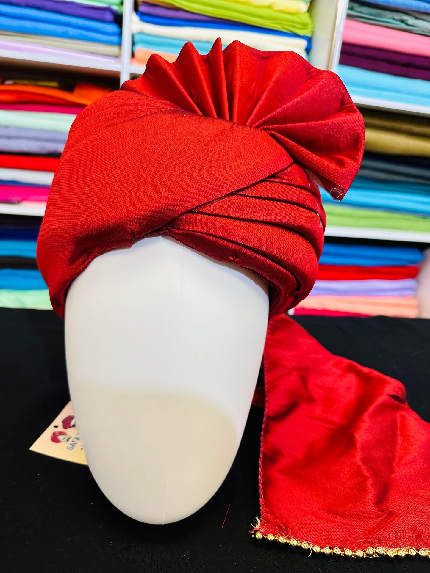 Indian Wedding- Hindu  Safa for Baraati/Family Members, Safa Turban/Pagdi/Premade Turban Headwrap for dulha/baraati