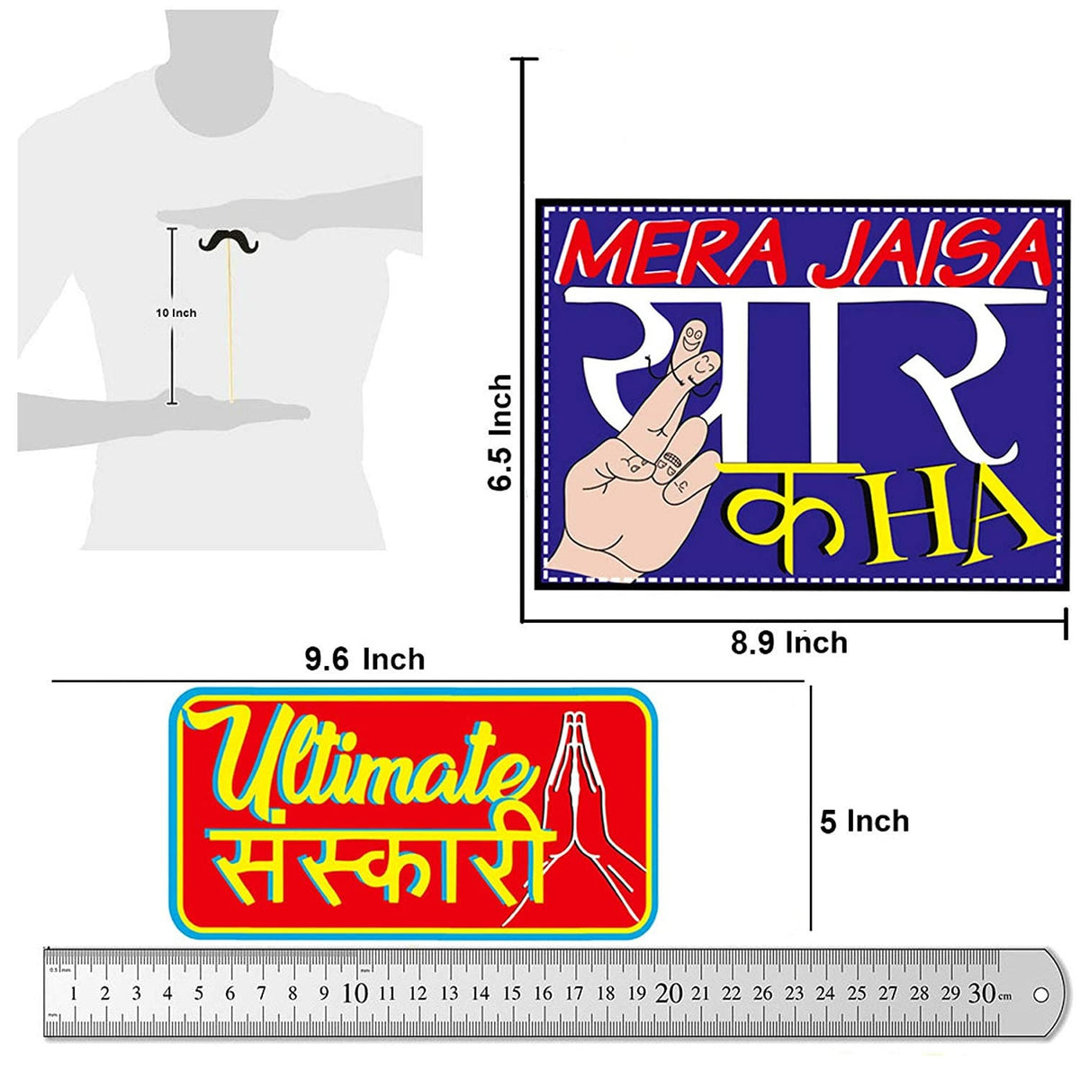 Wedding/Party Props for Photo Booth/ Mehandi Props/ Sangeet Props