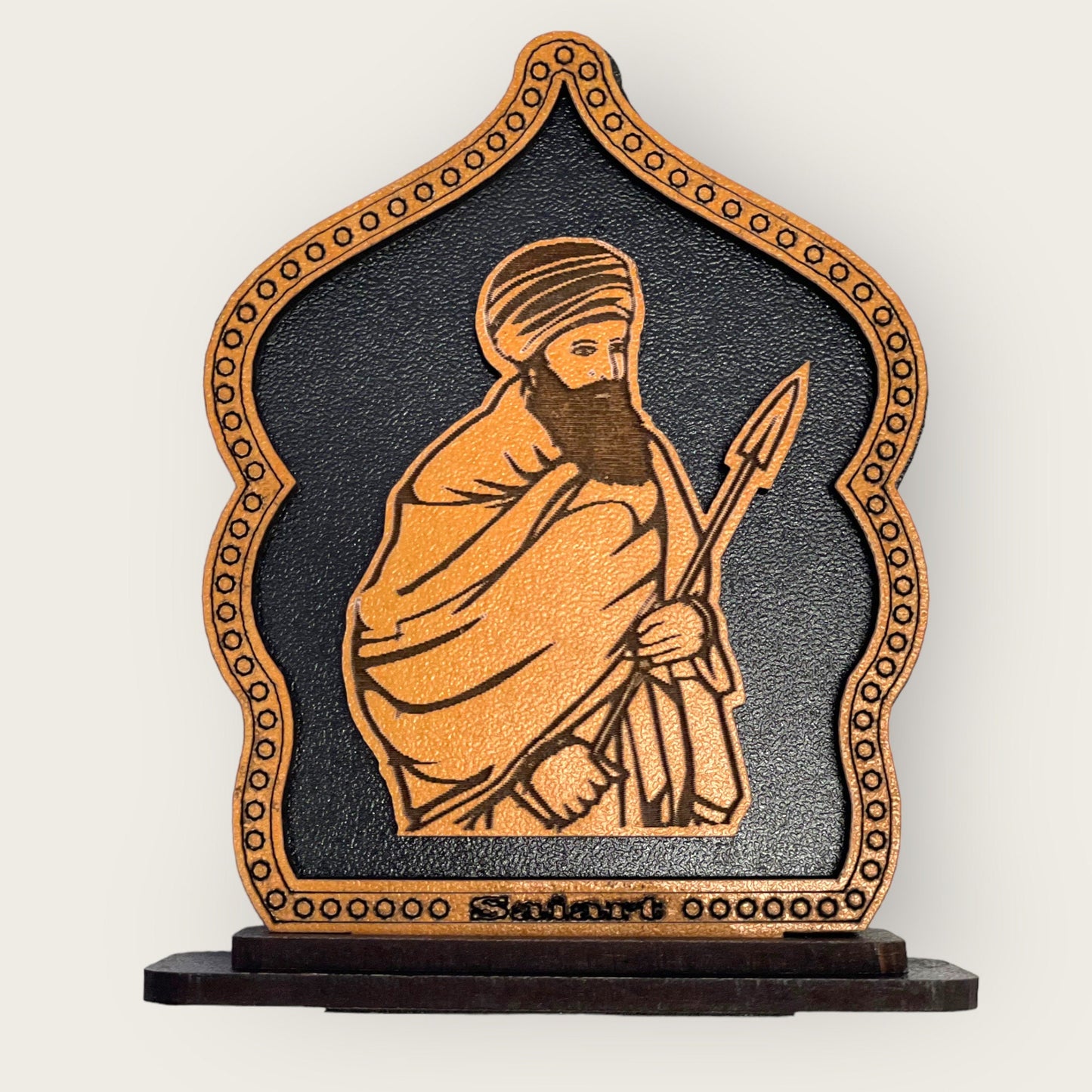 Wood Car/Truck/Office Dashboard/TableTop Display Accessories II Religious/Sikh item