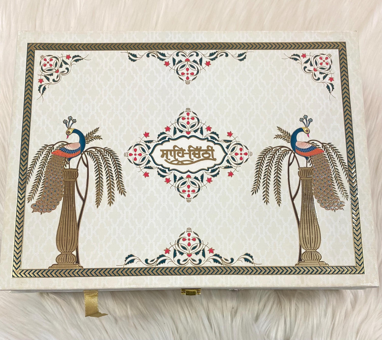 Wedding Invitation- Designer Musical Lagan Patrika/Peeli Chitthi/Shahi Chitthi for Marriage Invitation and Sagan in Punjabi (Set of 1)