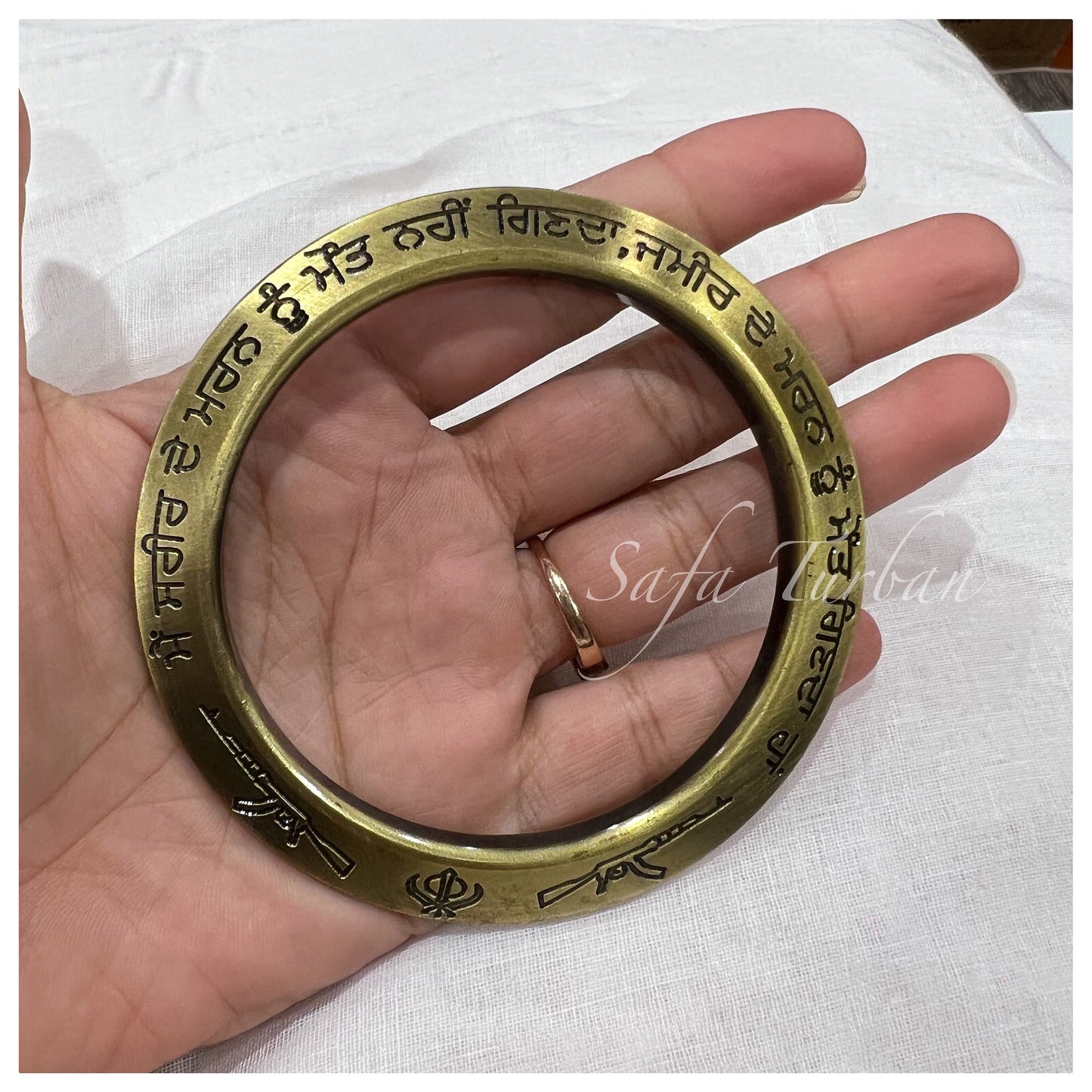 Sikh Accessories- Sarbloh Kada With round soft edges II traditional sikhi kara