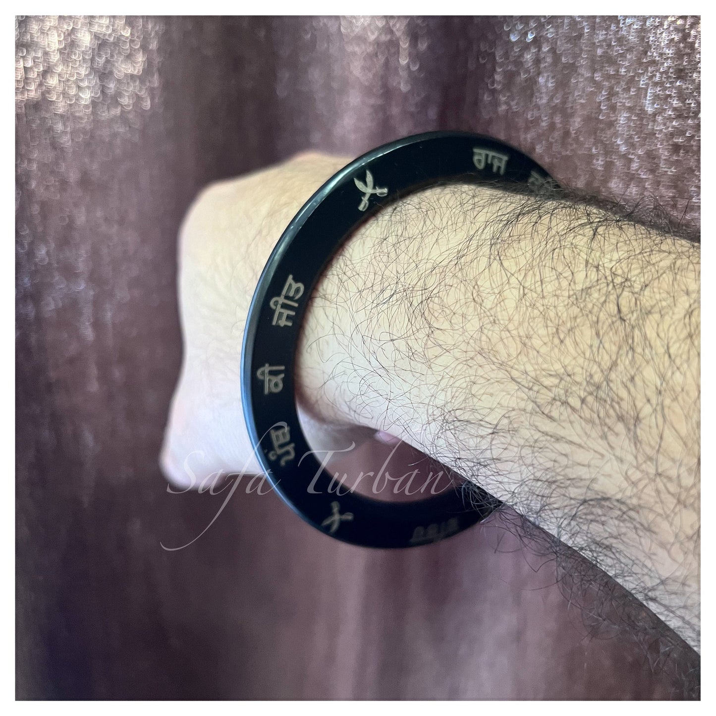 Sikh Accessories- Sarbloh Kada Unisex (Men, Women- Unisex Size) With round soft edges) II traditional sikhi kara II Sarbloh Kada