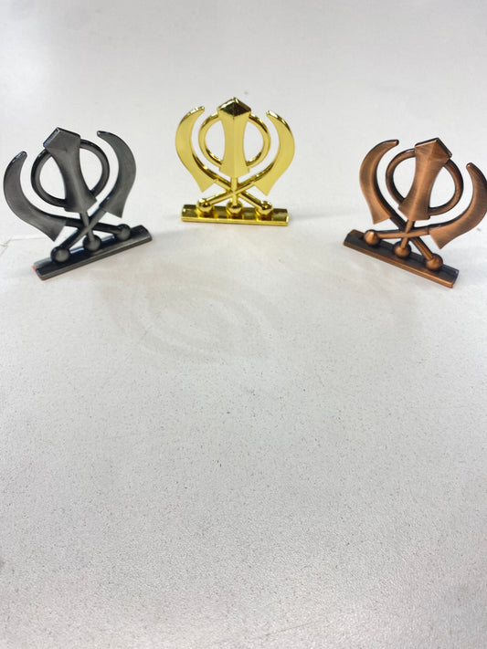 Car/Truck/Office Dashboard Accessories- (Khanda) II Religious item