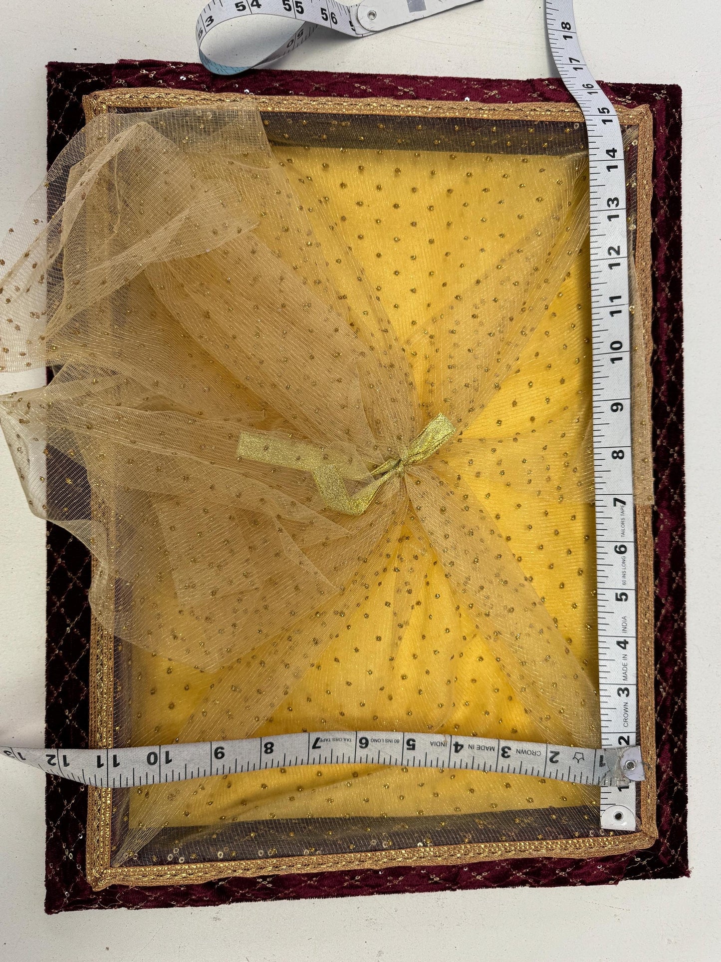 Decorative Wedding Tray/Trousseau Tray/Gifting Tray/Packing Tray /Set of 2