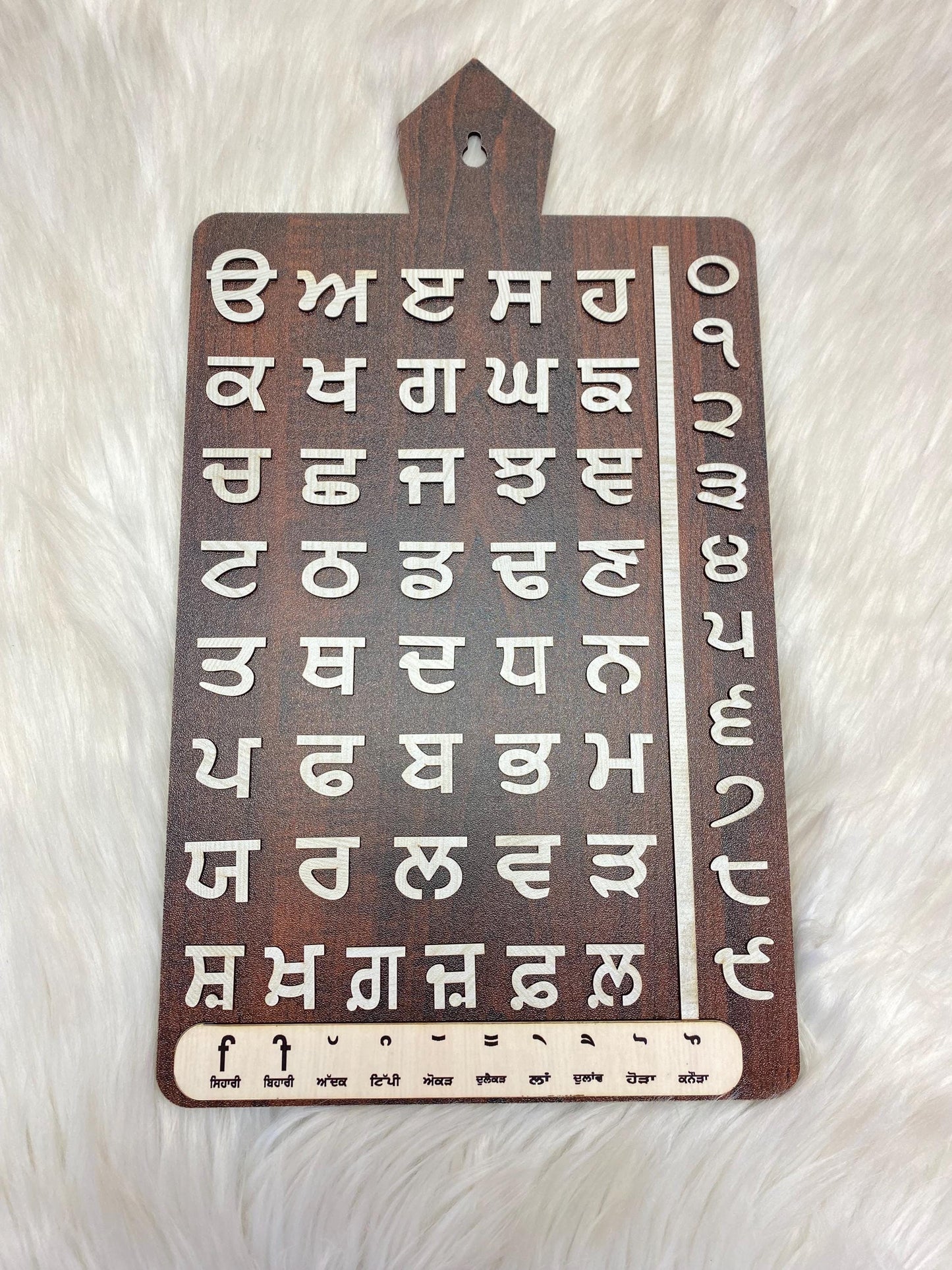 Wall hanging I Gurmukhi Wall Decor I Wooden Wall Hanging | Door Hanging | Home Decor Accessory