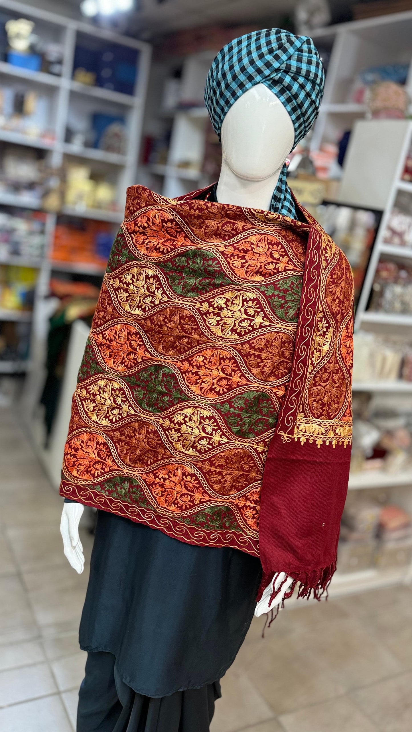 Men & Womens Pashmina Shawl, Unisex Shawl/Scarf/Stole Stylish Print/ Shawl For Jaggo in Multicolors