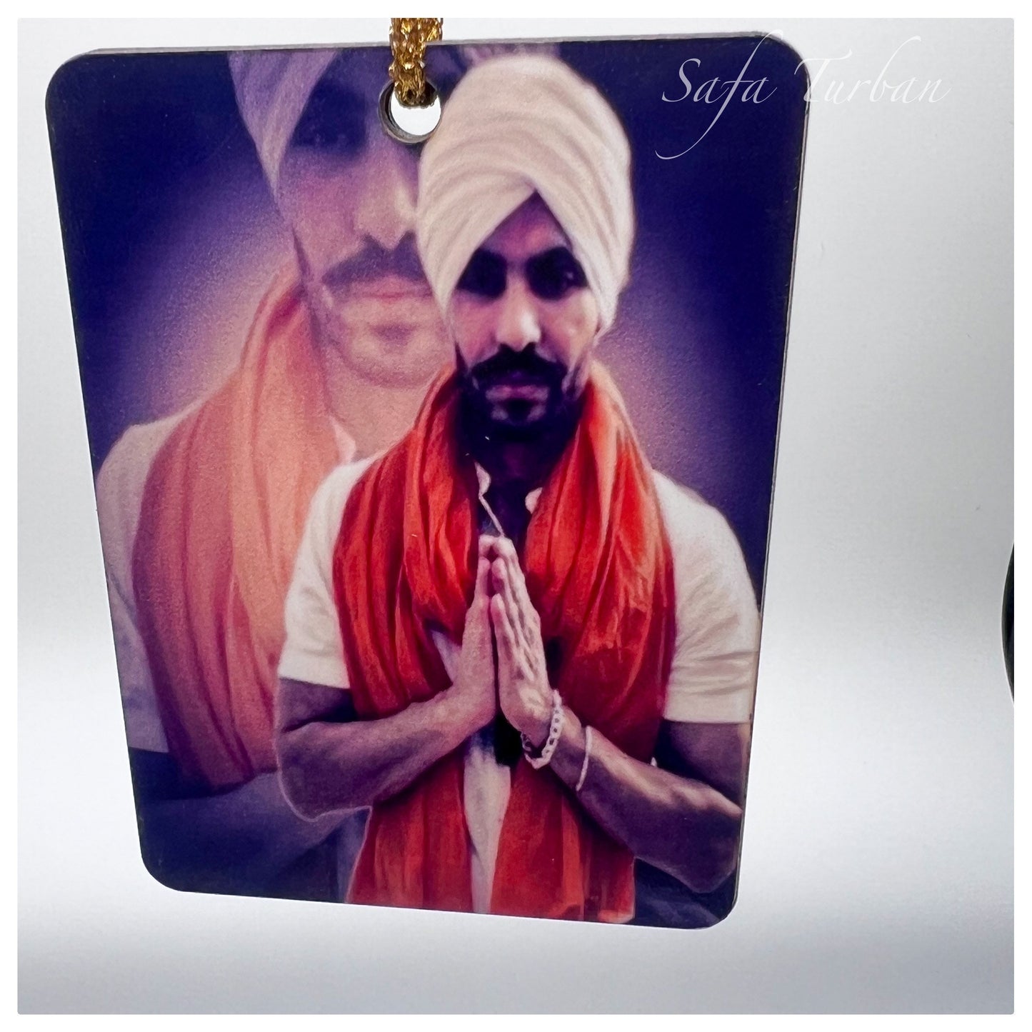 Car/Truck Hanging- Rear Mirror Hanging- Punjabi Car Hanging Accessories - Wooden Hanging- Deep Sidhu