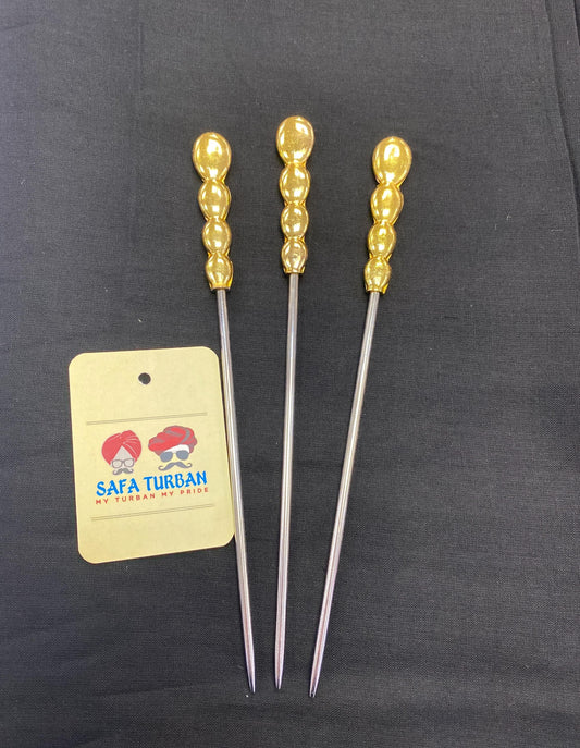 Sikh Baaj/Salai and Pagg Pin for Turban/Patka/Dumala