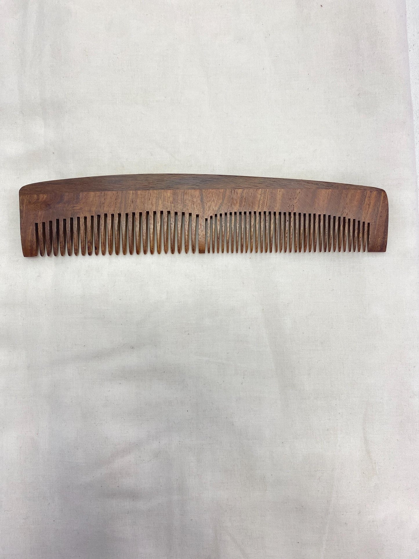 Pure Wood Comb- Wood Colour (Brown) II For Women/Men/Kids | Non-static | Eco-Friendly