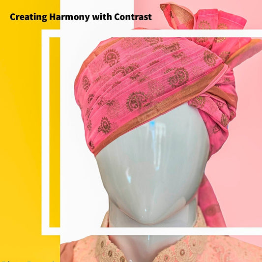 Indian Wedding- Men's Traditional Turban/Safa/Pagdi/Pheta (Cloth/fabric) for Barati/Groom/Social Occasion