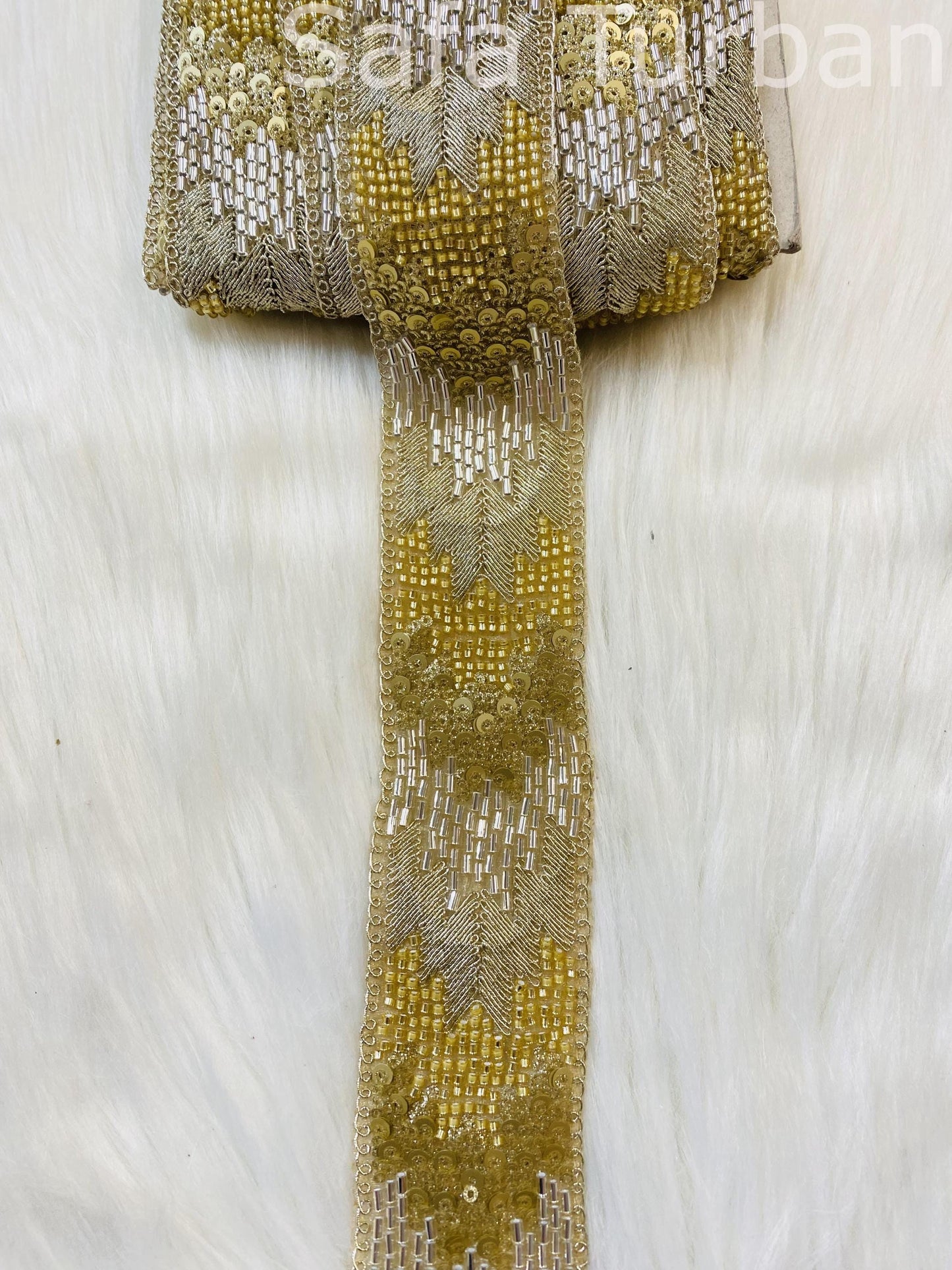Decorative Fabric Lace for Dresses, Sarees, Lehenga, Suits, Blouses, Dupatta, Chunri, and Craft