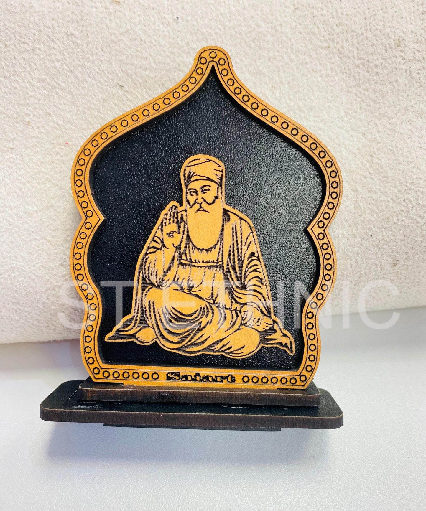 Wooden Car/Truck/Office Dashboard/TableTop Display Accessories II Religious/Sikh item