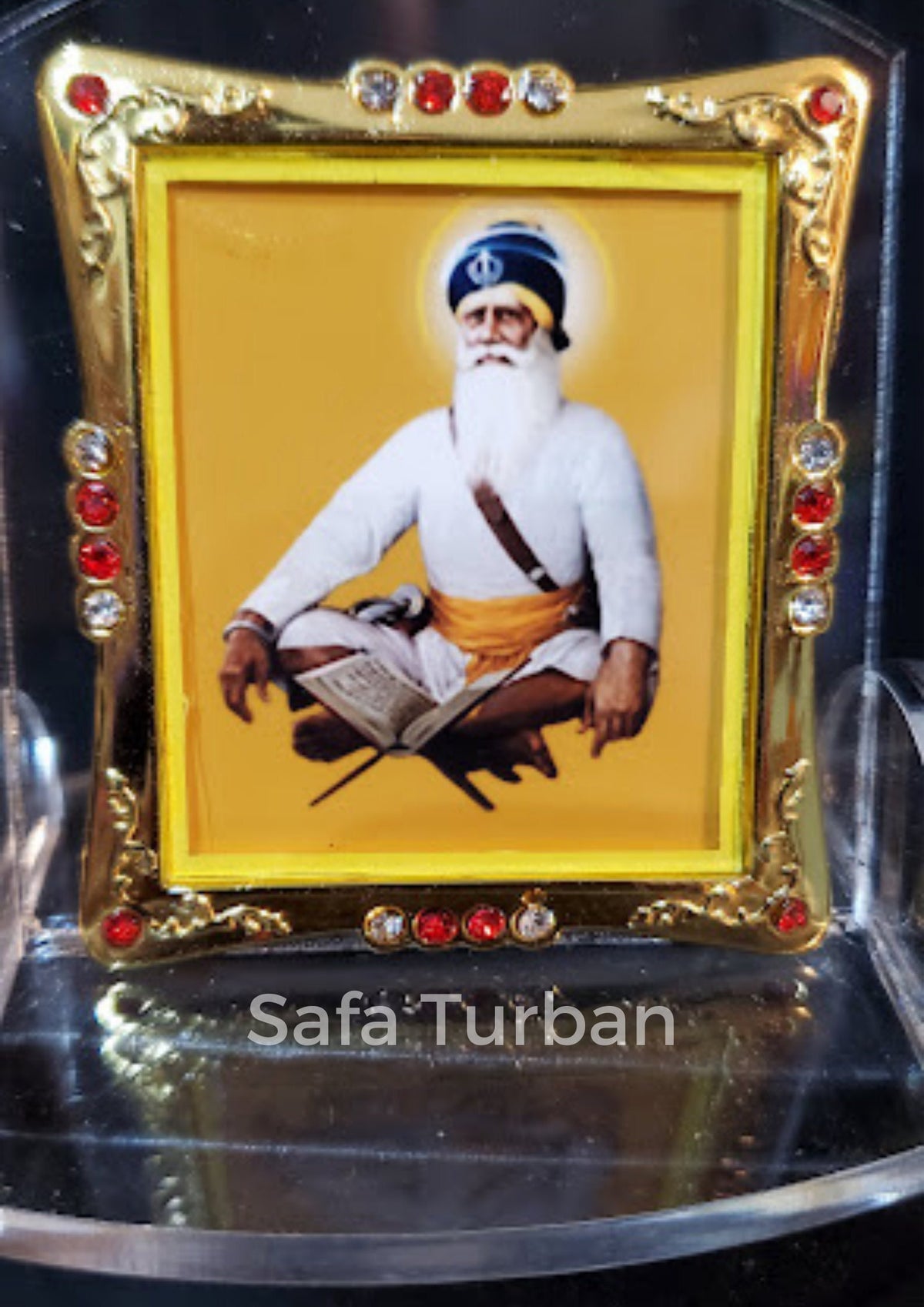 Car Dashboard Rectangular Shape Acrylic Showpiece, Religious Idol Statue for Mandir, Office & Home Décor