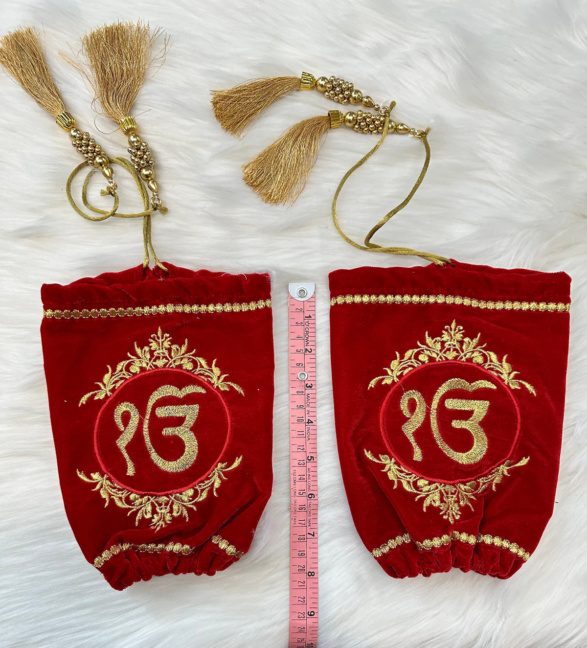 Velvet  Beautiful Chura Cover/Punjabi Chuda Cover/Dulhan Chuda Cover/Chooda Cover/choora/Kaleerey cover
