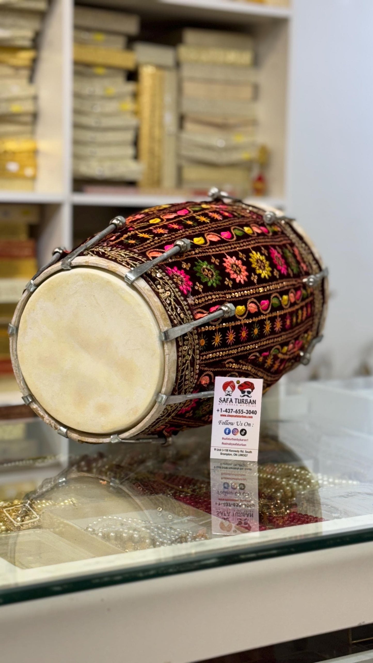 Multi Dholki/Decorative Dholki/Wedding Celebration Instrument