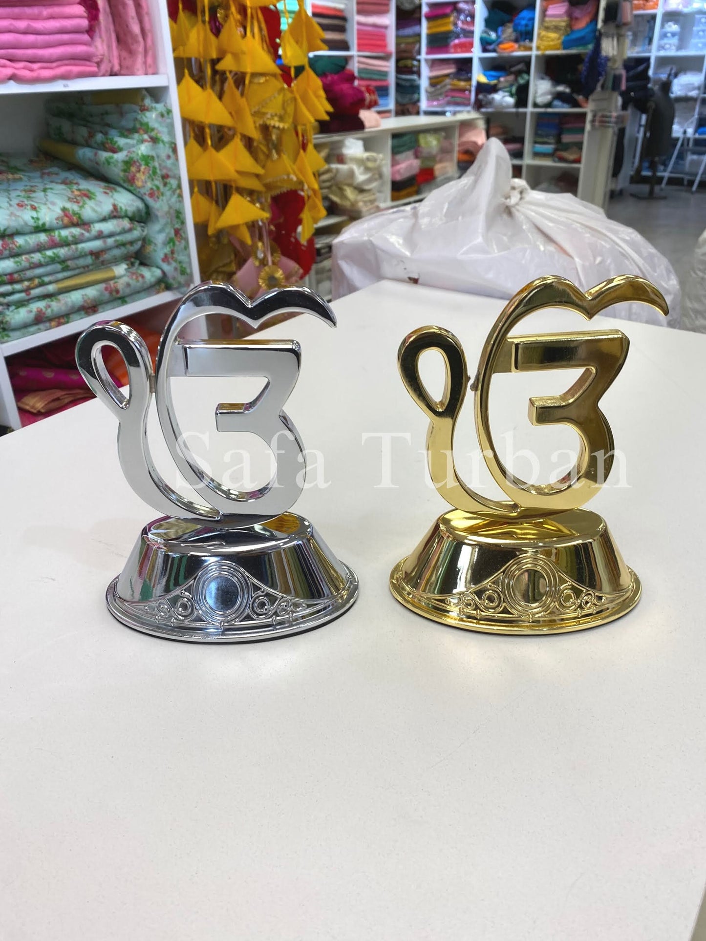 Car/Truck/Office Dashboard/TableTop Display Accessories- (Ek Om Kar) II Religious/Sikh item