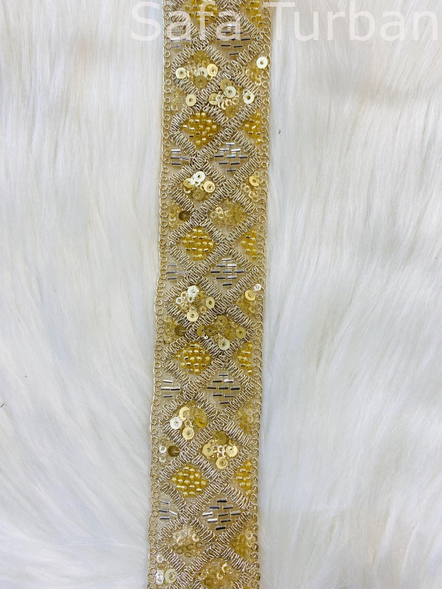 Decorative Fabric Lace for Dresses, Sarees, Lehenga, Suits, Blouses, Dupatta, Chunri, and Craft