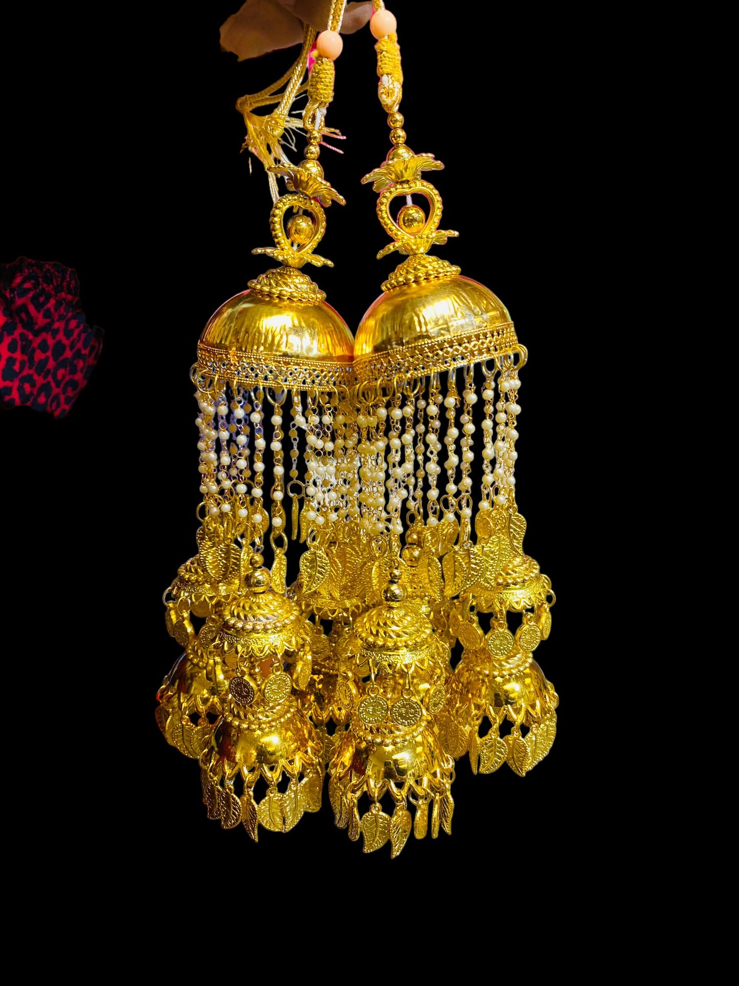 Beautiful Bridal Kaleera Traditional Big Size Kaliras for Bride & Women Hand Hanging Kalera(sold as pair)