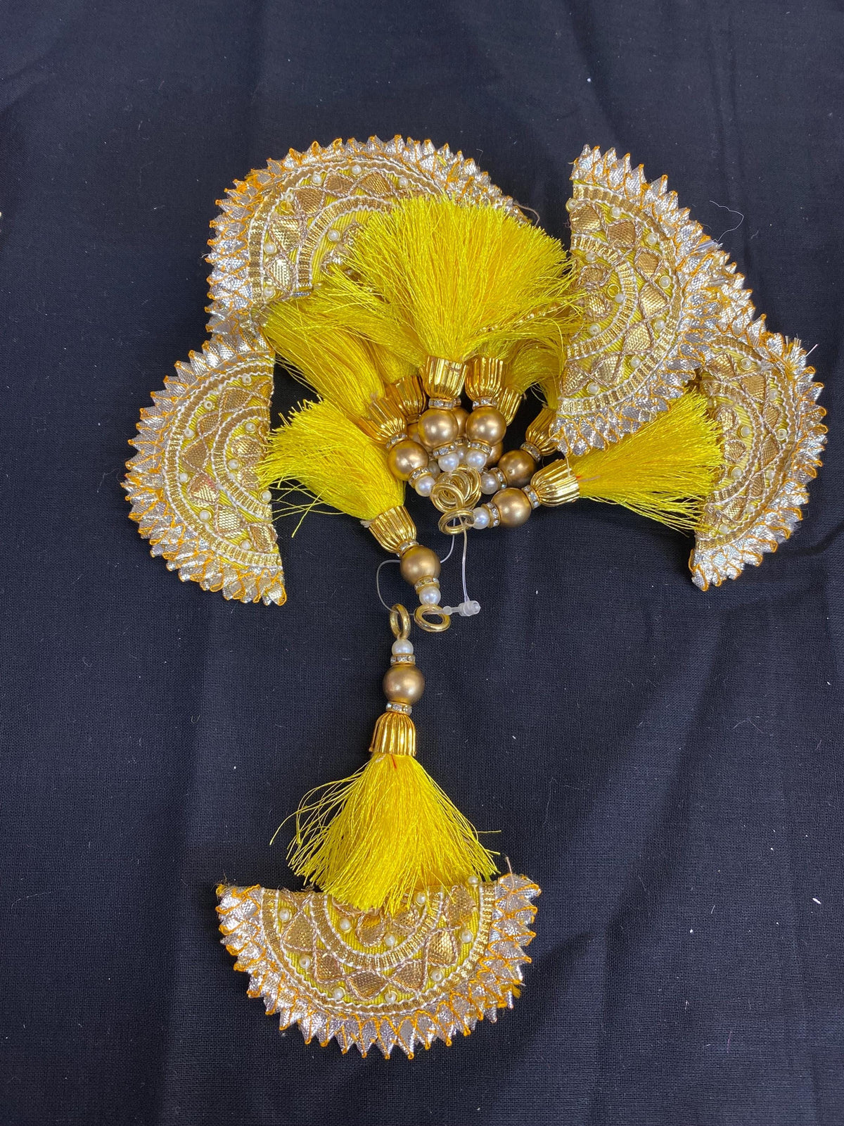 Fashion Handmade Latkan, Stylish Heavy Long for Lehenga, Chunni Border, Hanging Latkan for Lehenga, Handmade Pillow Shaped latkan