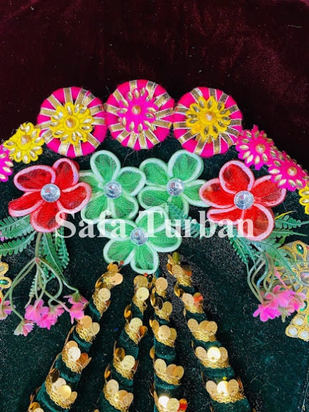 Mehndi Ceremony Platter, Mehndi Décor Mehndi Tray/ Heena Plate for Wedding with 4pc Mehndi Cones