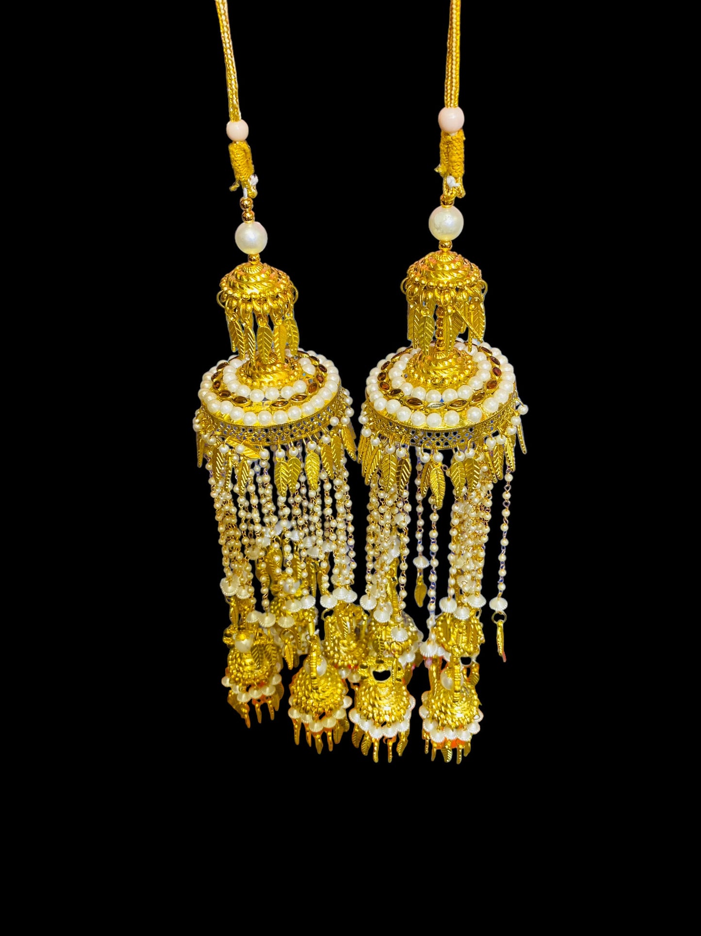 Beautiful Bridal Kaleera Traditional Big Size Kaliras for Bride & Women Hand Hanging Kalera(sold as pair)