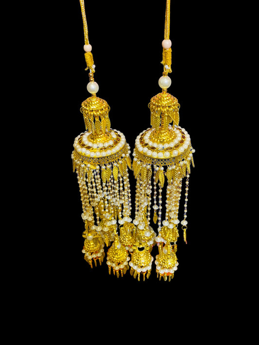 Beautiful Bridal Kaleera Traditional Big Size Kaliras for Bride & Women Hand Hanging Kalera(sold as pair)