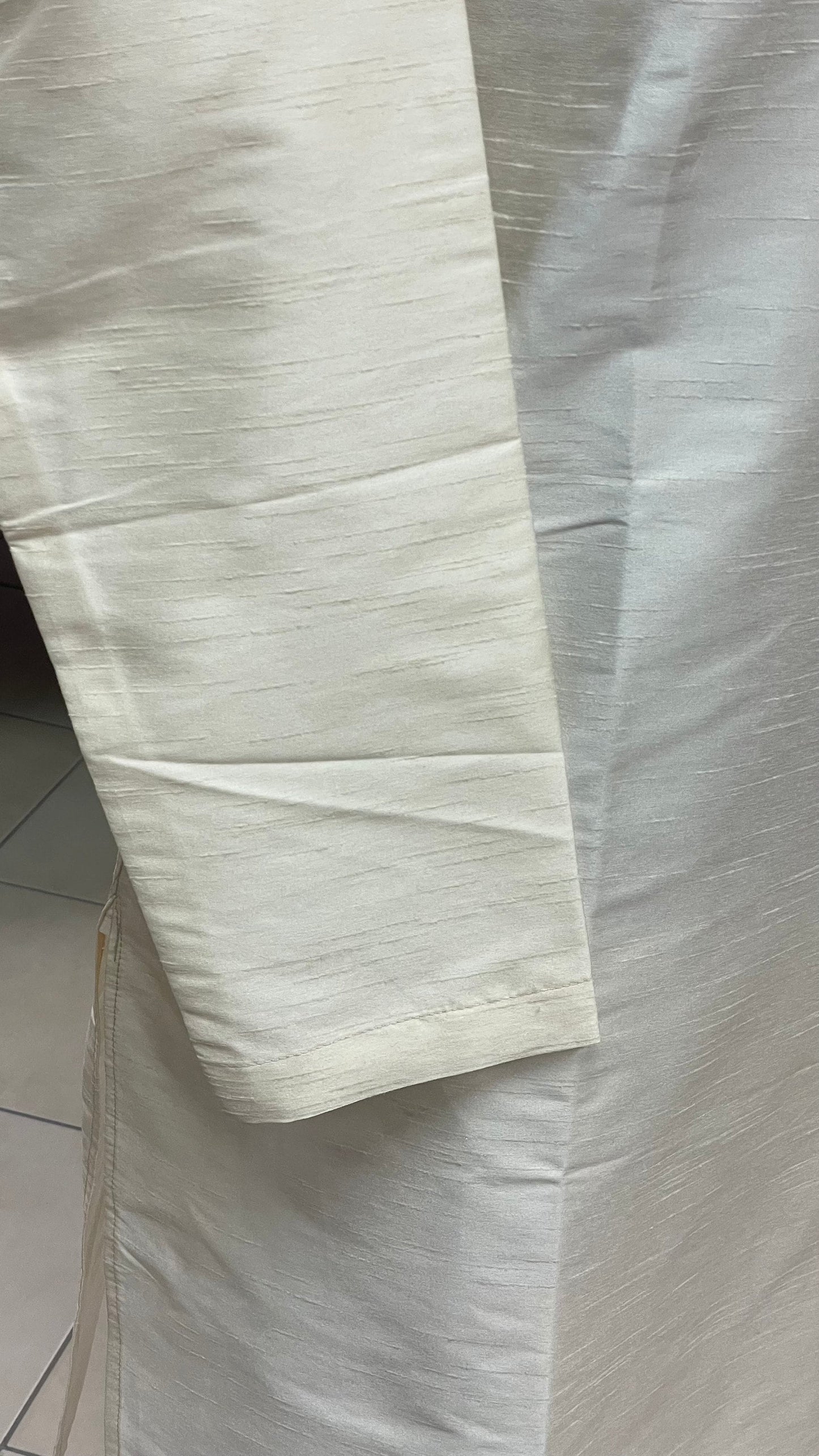 Groom Wedding Sherwani Outfit- White Multicolored Indo Western Coat (Sherwani) With Embroidery