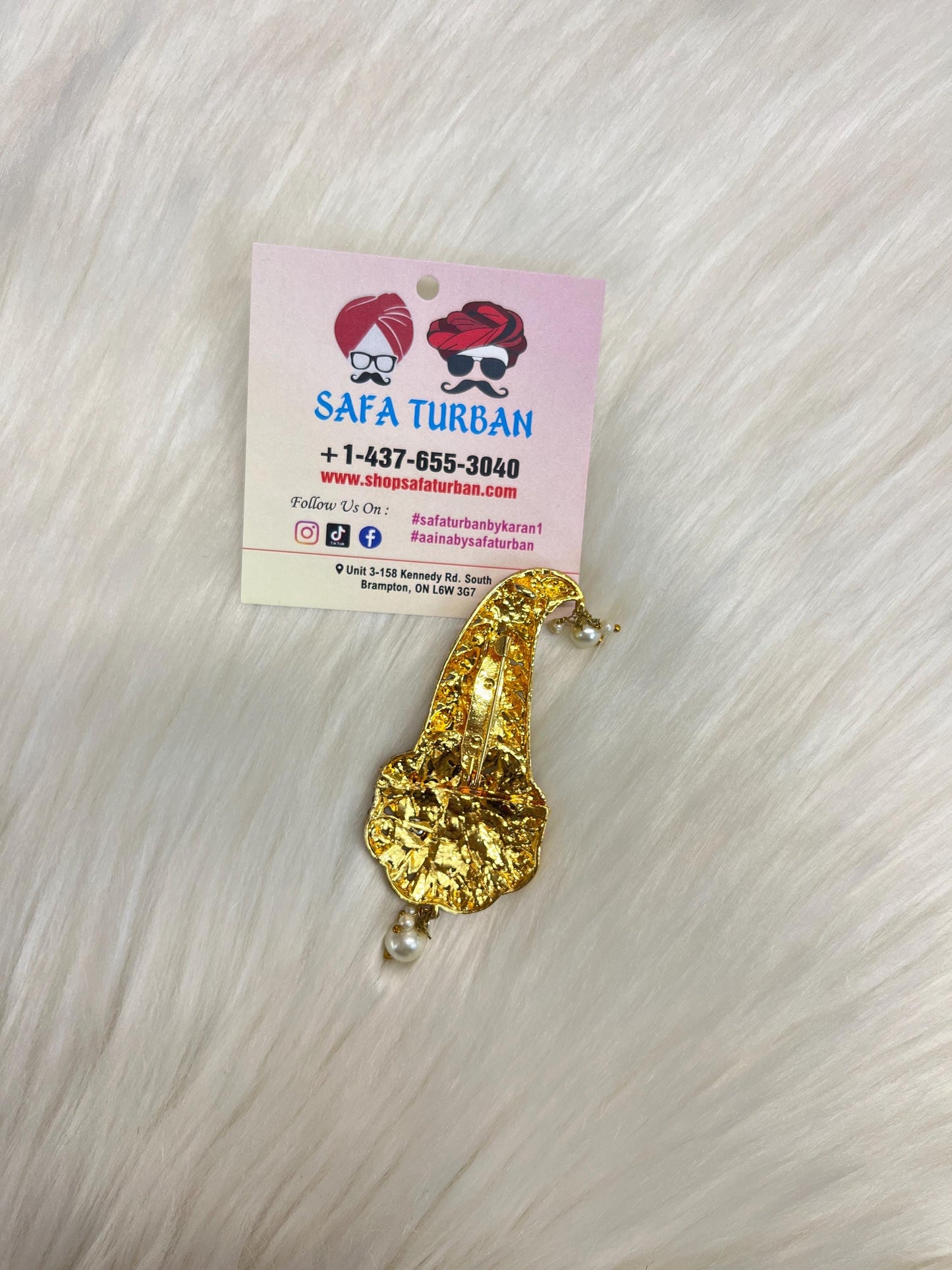Indian Groom Wedding Accessories-  Kalangi/Kalgi for Men's Safa/Groom Pagdi
