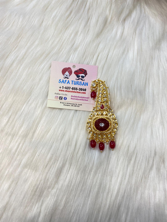 Indian Groom Wedding Accessories-  Kalangi/Kalgi for Men's Safa/Groom Pagdi