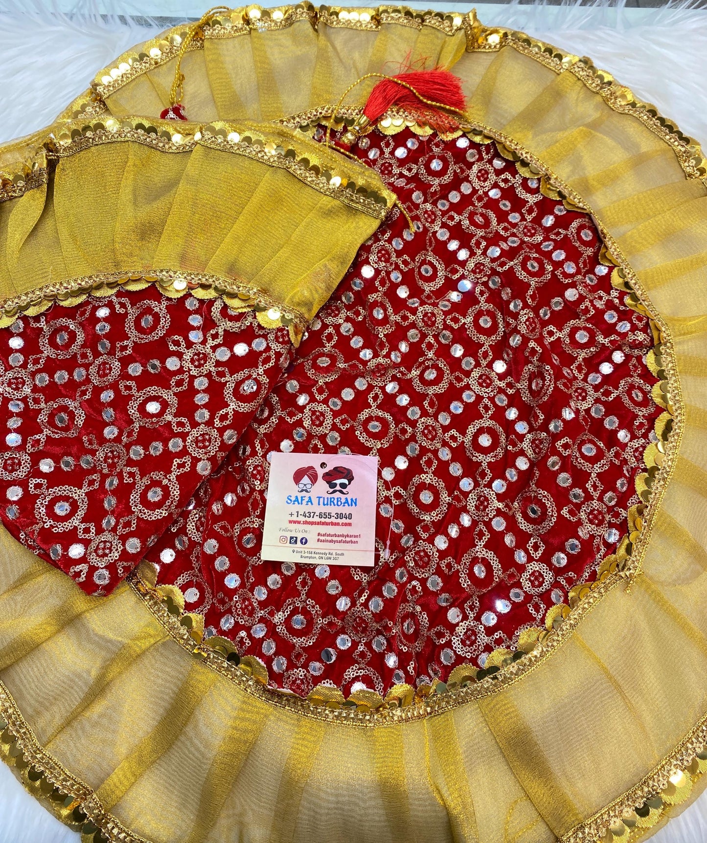Wedding Accessories- 2 piece Lap Cover Set/ Bride & Groom Shagun/ Shagan Drawstring Bags / Wedding / Wedding Accessories