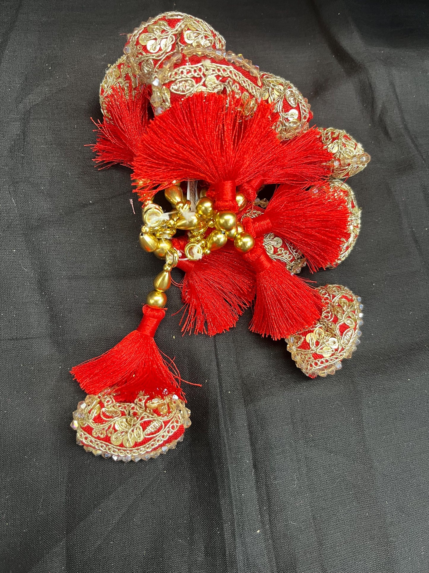 Fashion Handmade Latkan, Stylish Heavy Long for Lehenga, Chunni Border, Hanging Latkan for Lehenga, Handmade Pillow Shaped latkan